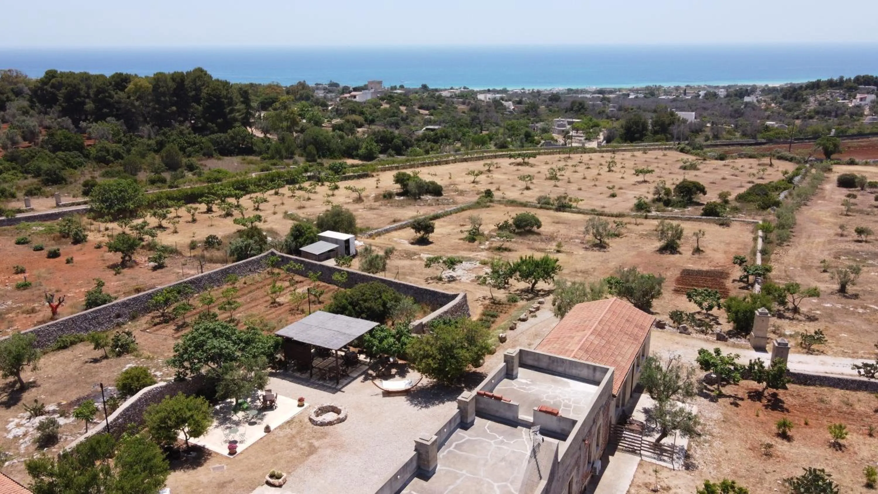 Bird's eye view in Antica Masseria Ficazzana - Tenuta