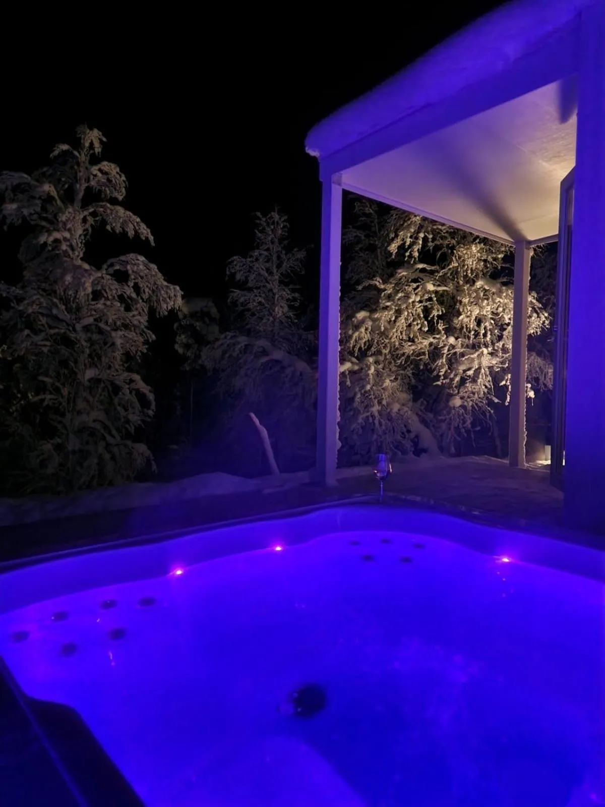 Hot Tub in Northern Lights Ranch