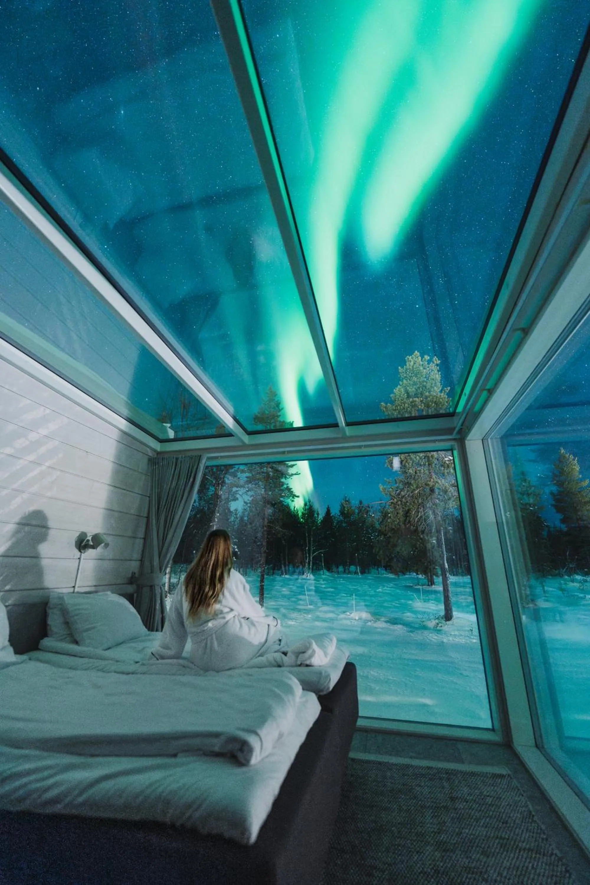 Bed in Northern Lights Ranch