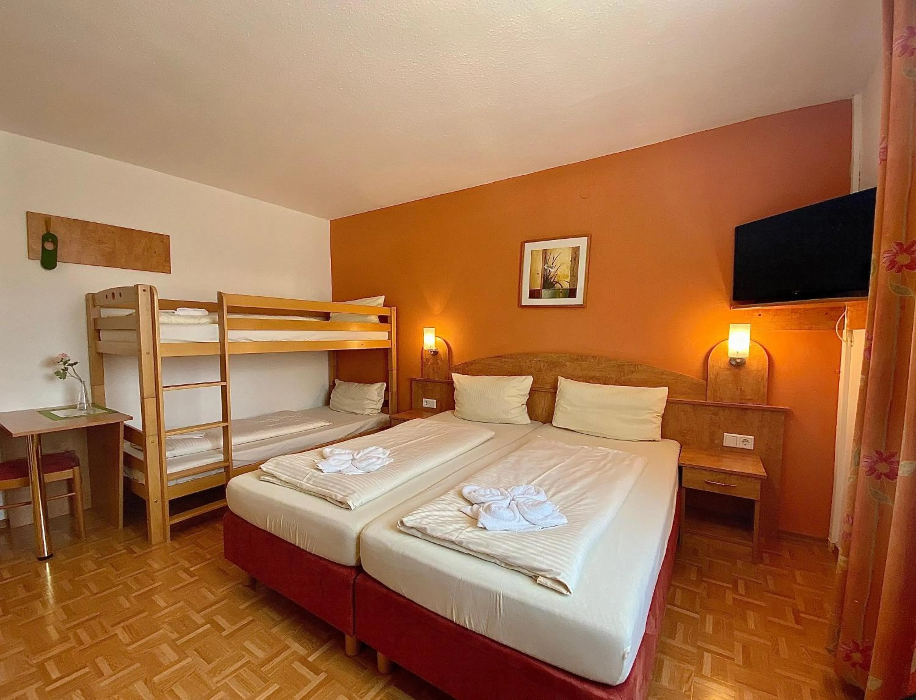 Photo of the whole room, Bed in Hotel Gasthof Rose