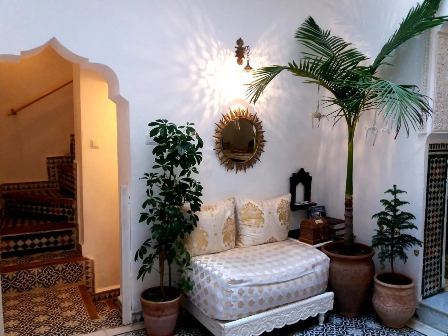 Bed in Riad Dar Arsama