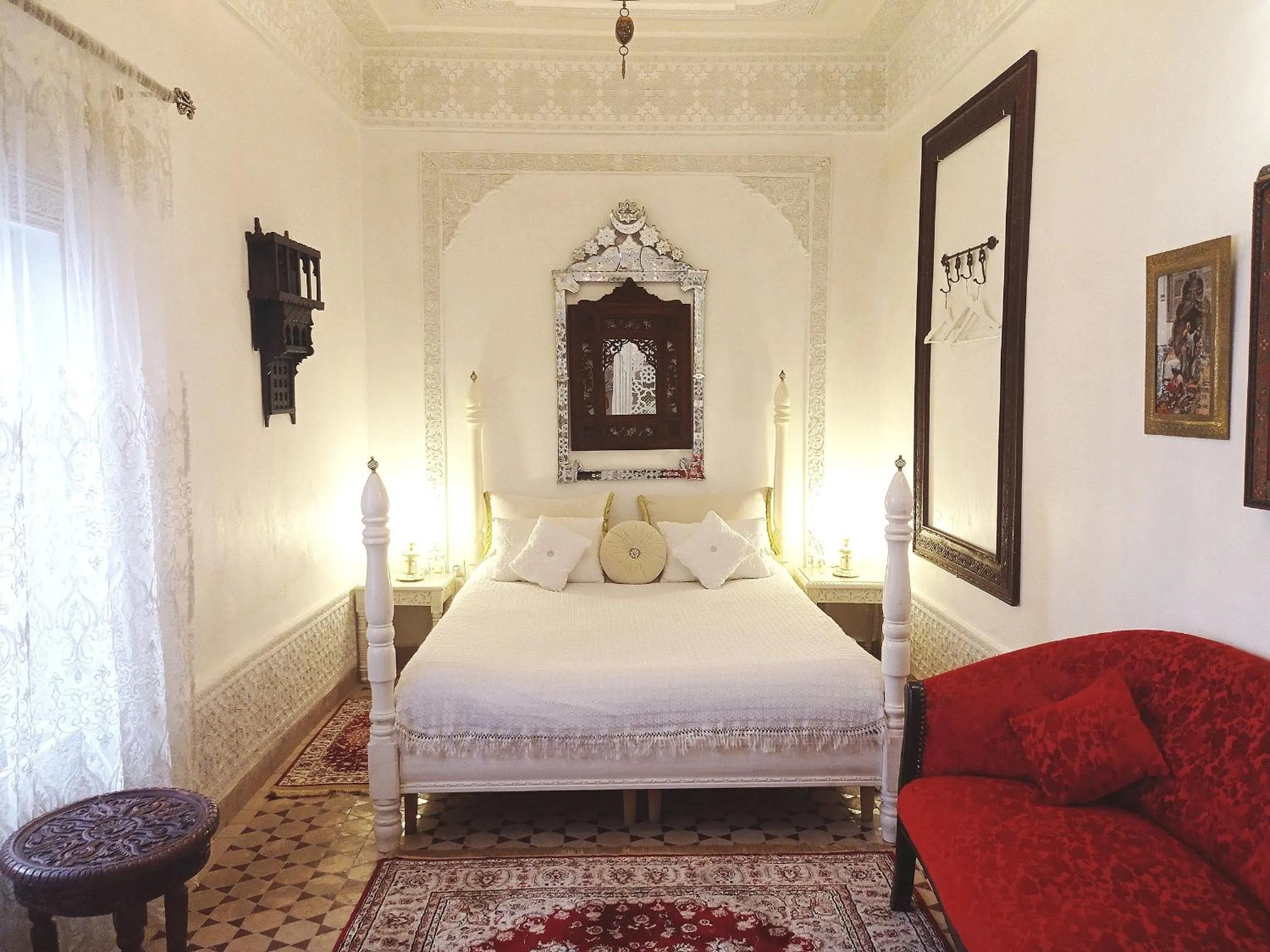 Bed in Riad Dar Arsama