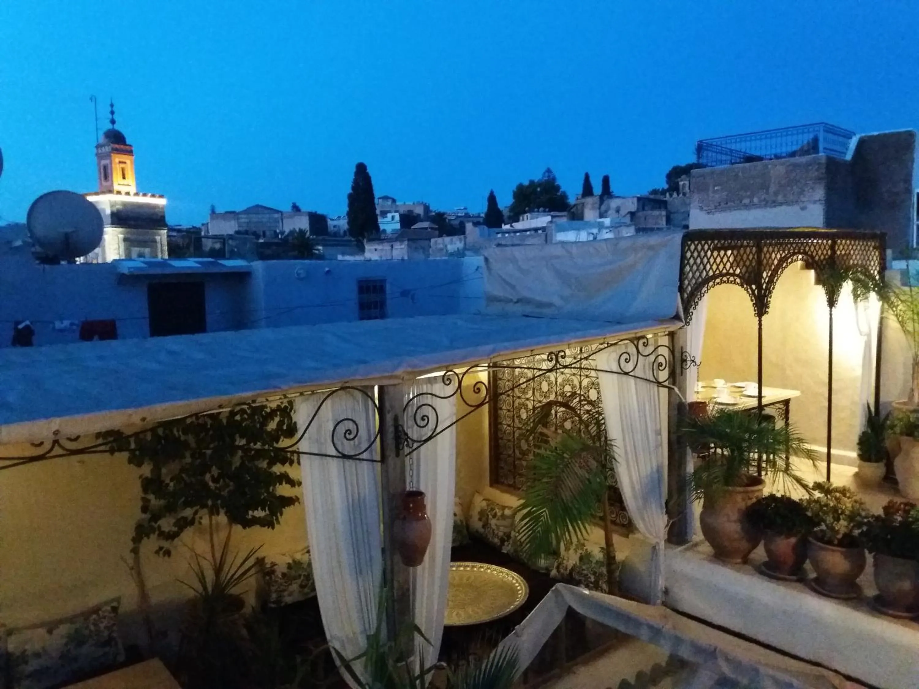 Balcony/Terrace in Riad Dar Arsama