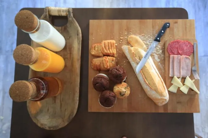 Continental breakfast in Casa Rural Miller's of Frigiliana