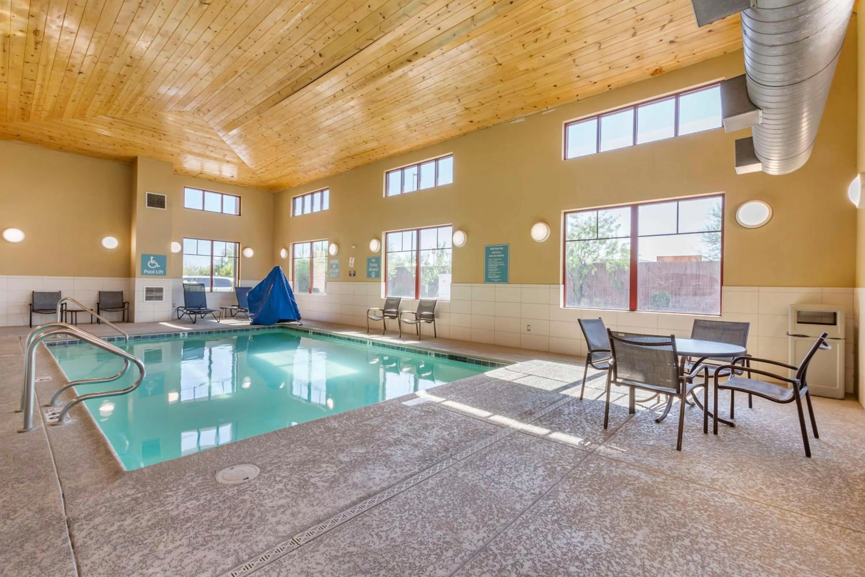 Pool view in Best Western Plus Chandler Hotel & Suites