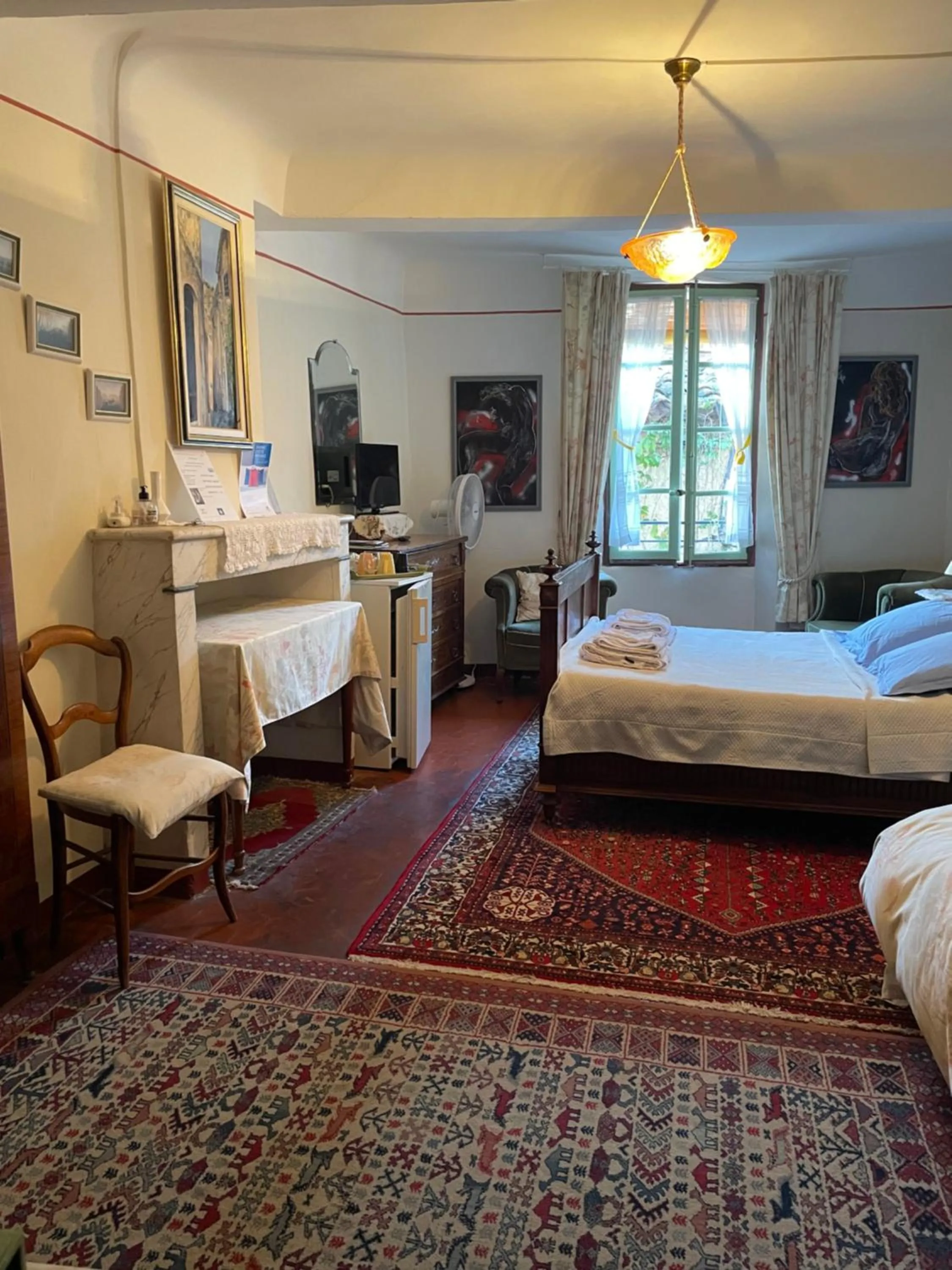 View (from property/room), Bed in Le Pra de Pé