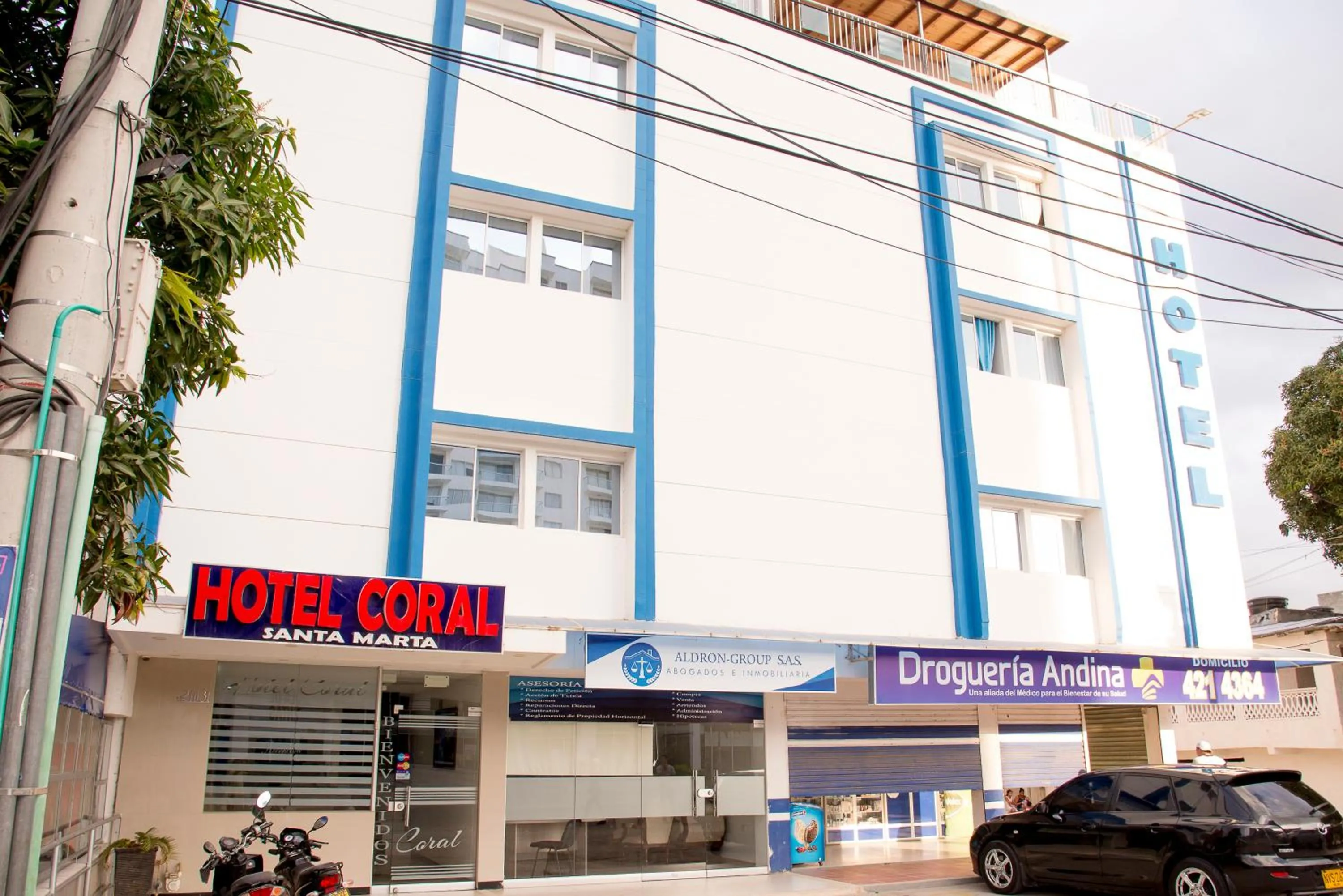 Property building in Hotel Coral Santa Marta