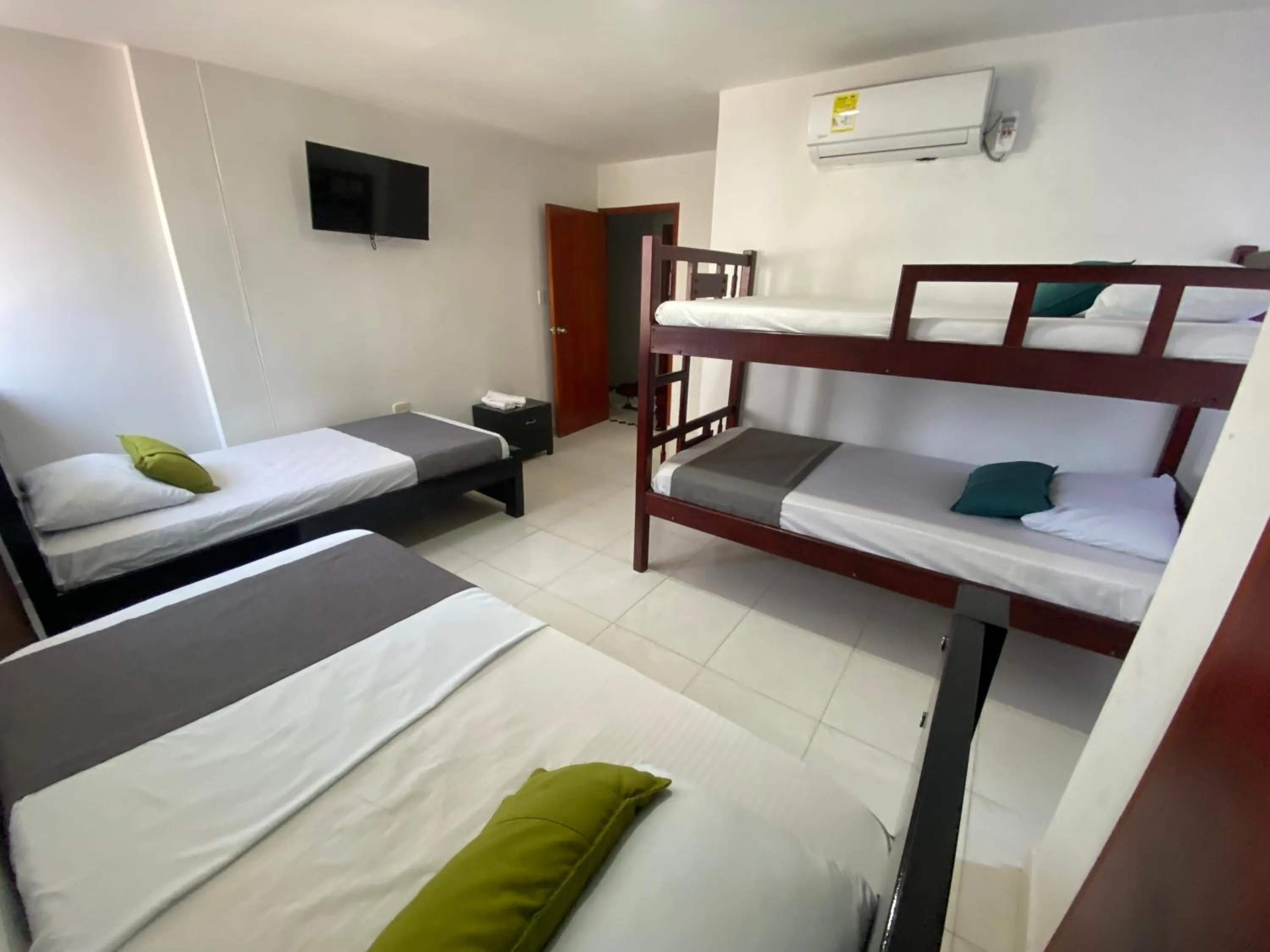 Bed in Hotel Coral Santa Marta