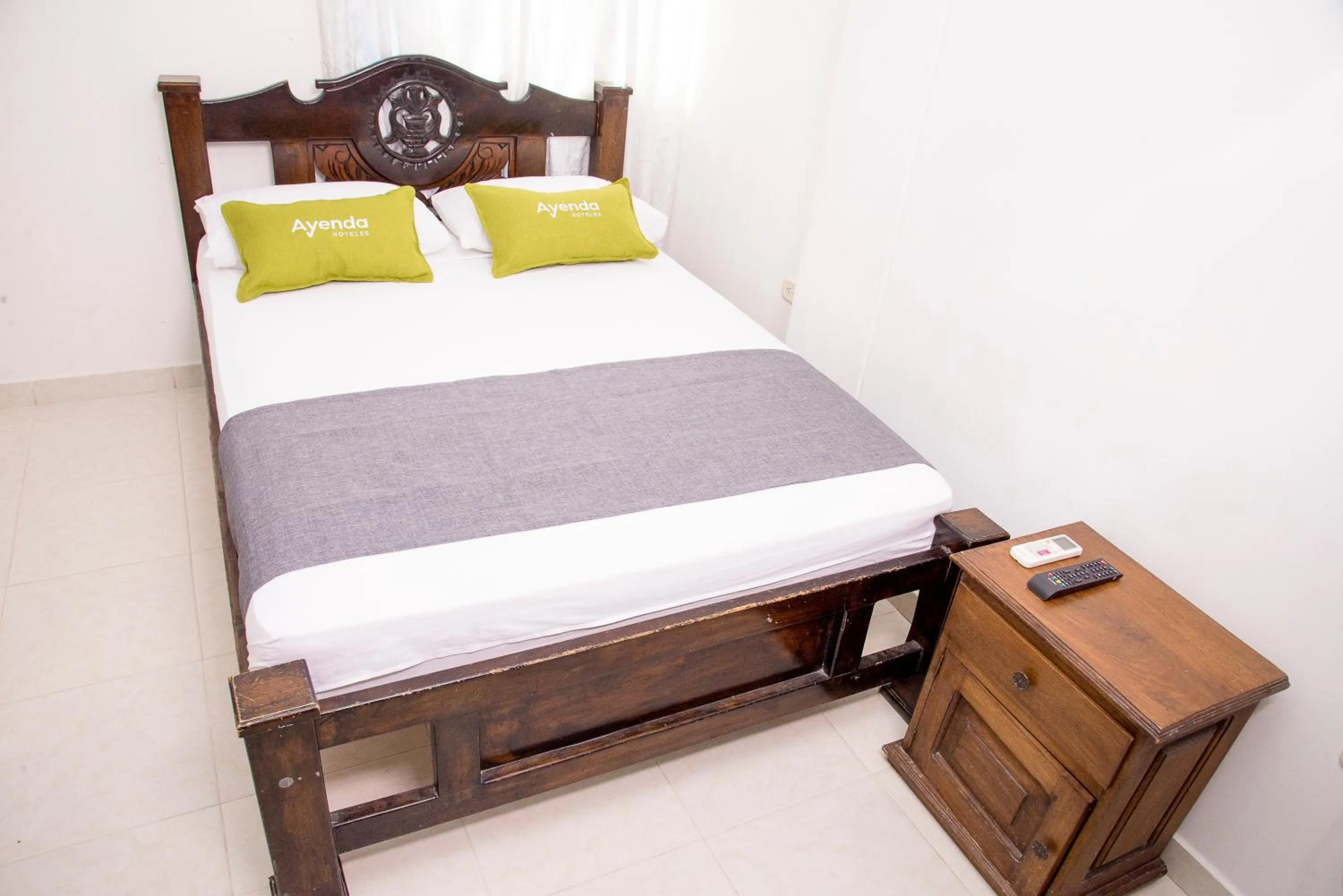 Bed in Hotel Coral Santa Marta