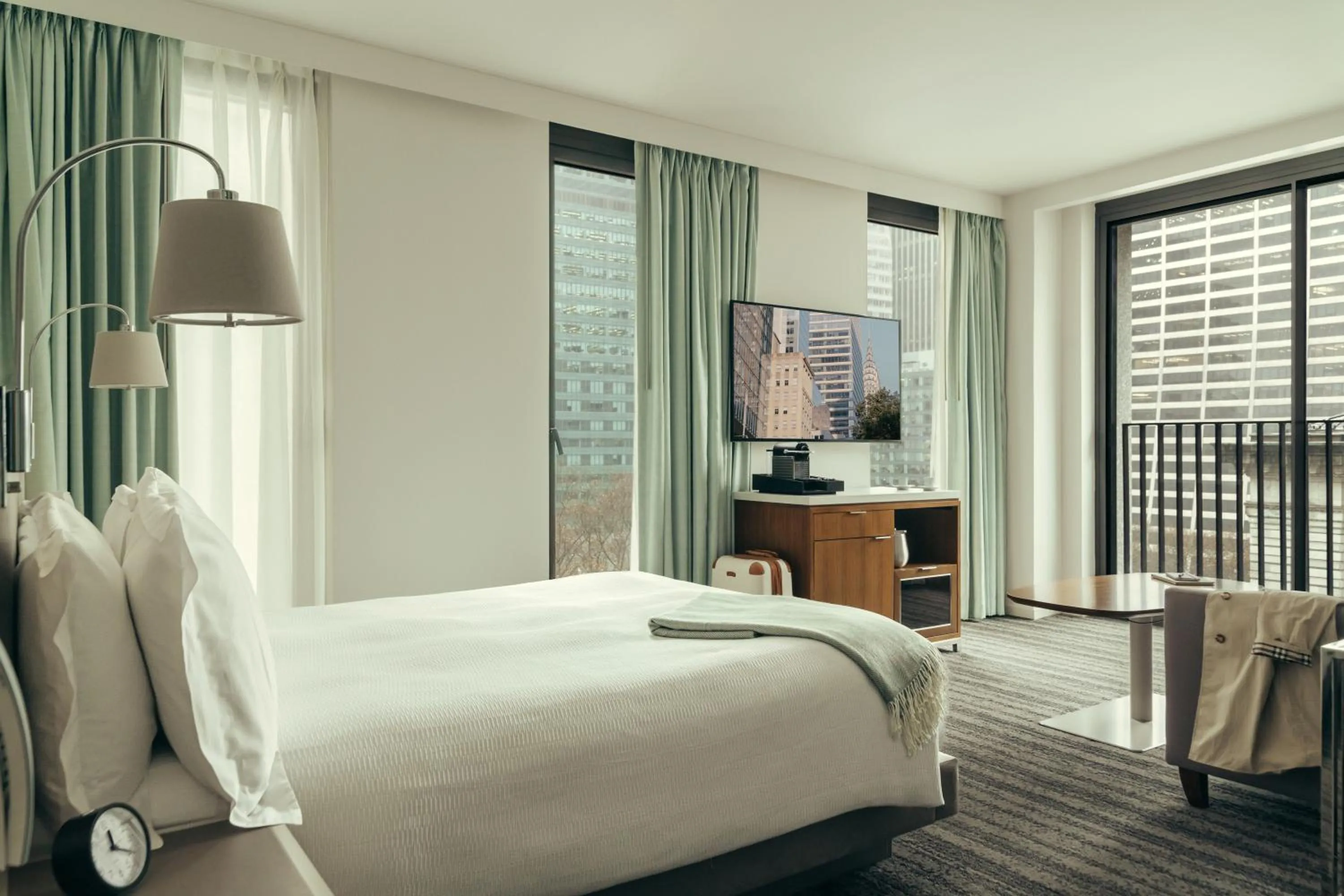 Bed in Park Terrace Hotel