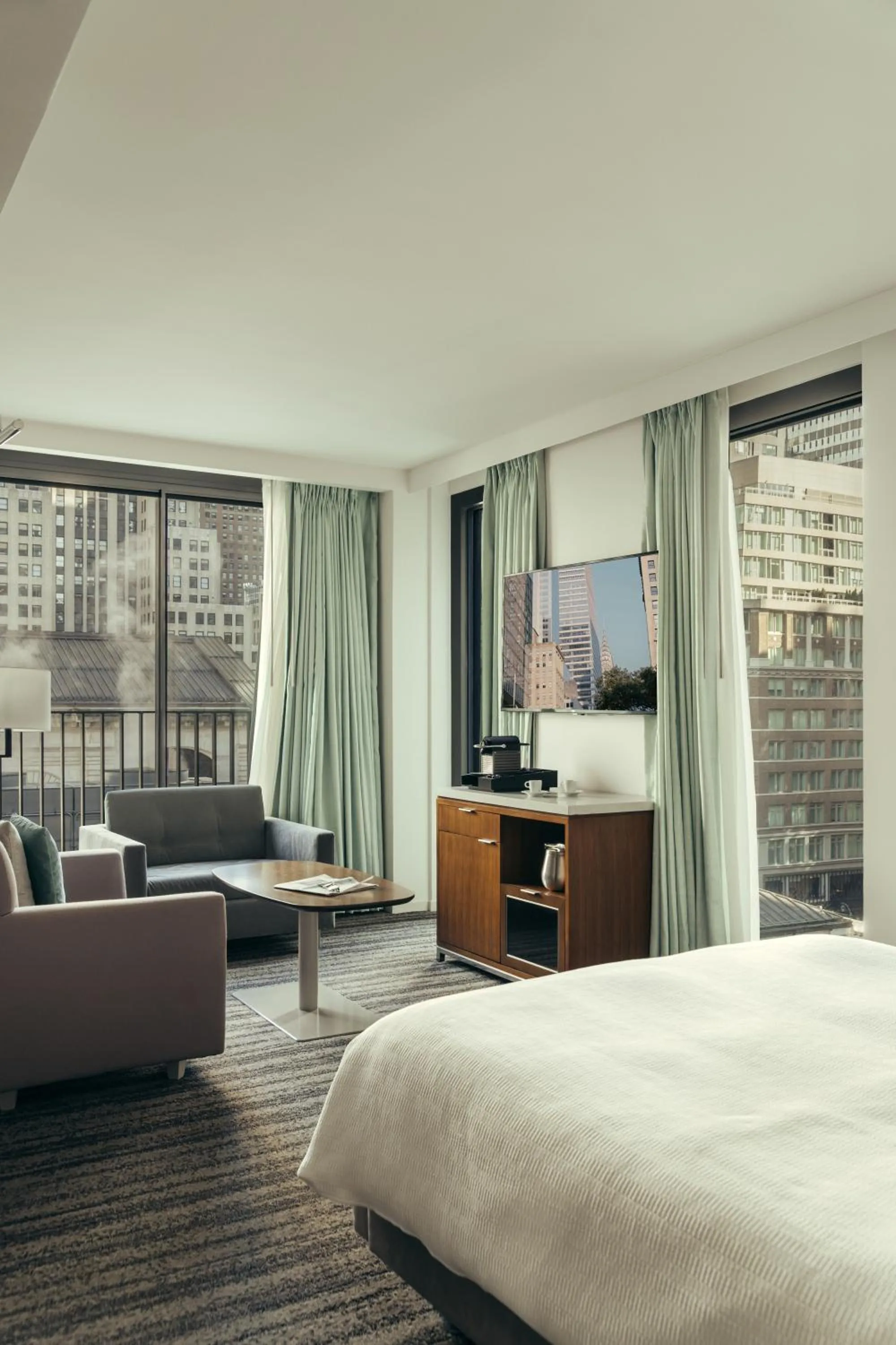 Bed in Park Terrace Hotel