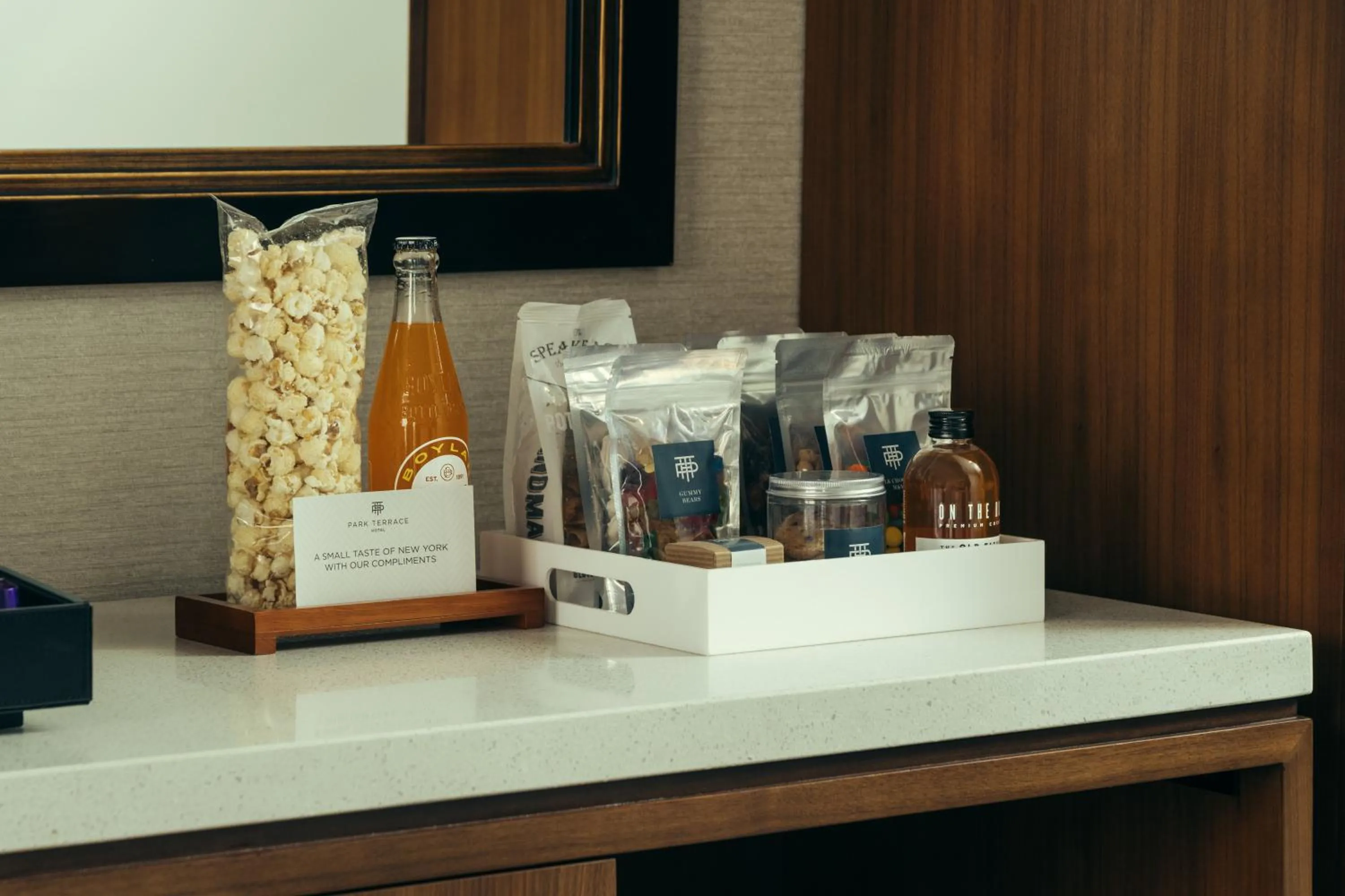 minibar in Park Terrace Hotel