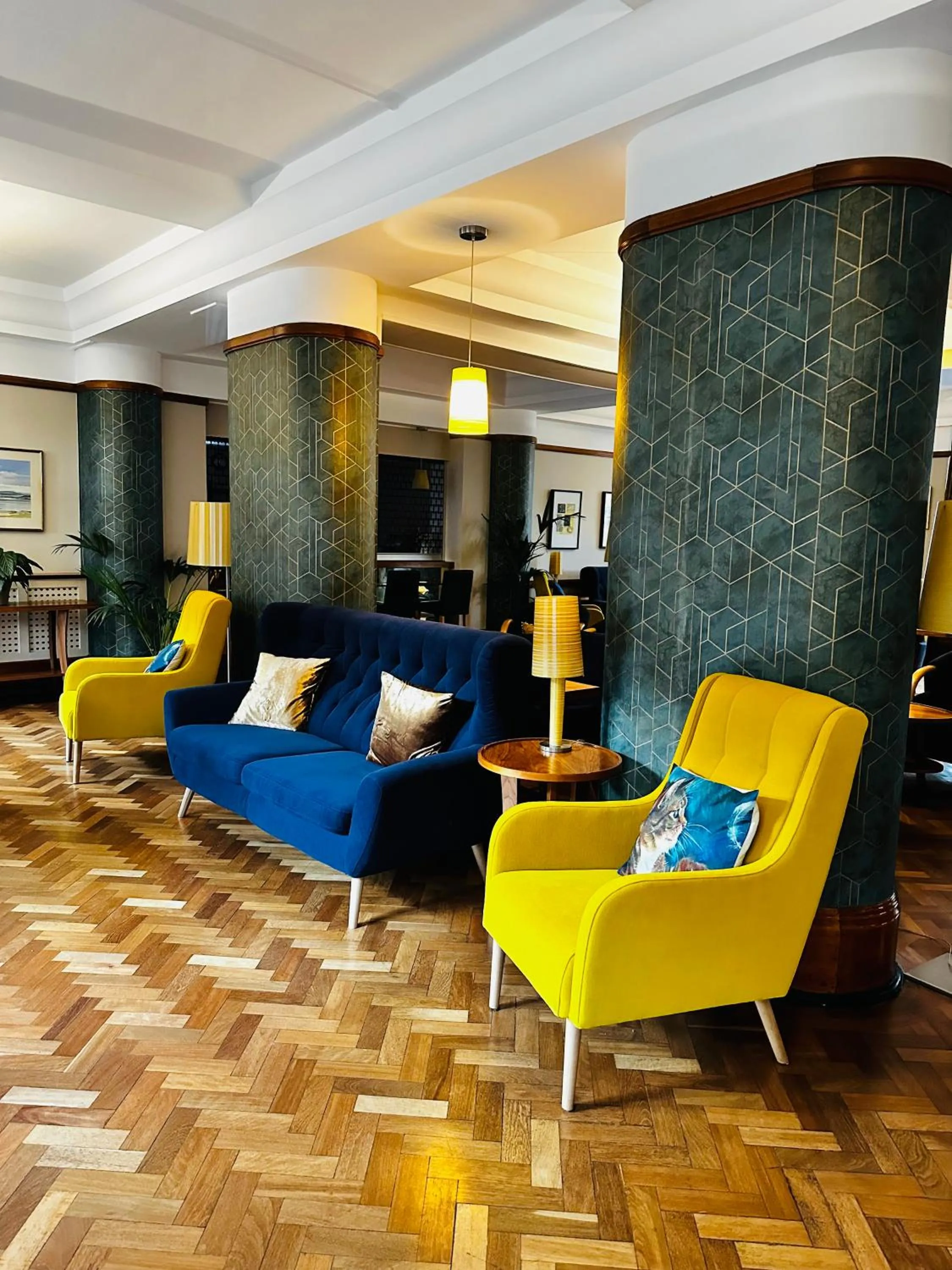 Communal lounge/ TV room in Vincent House London Residence