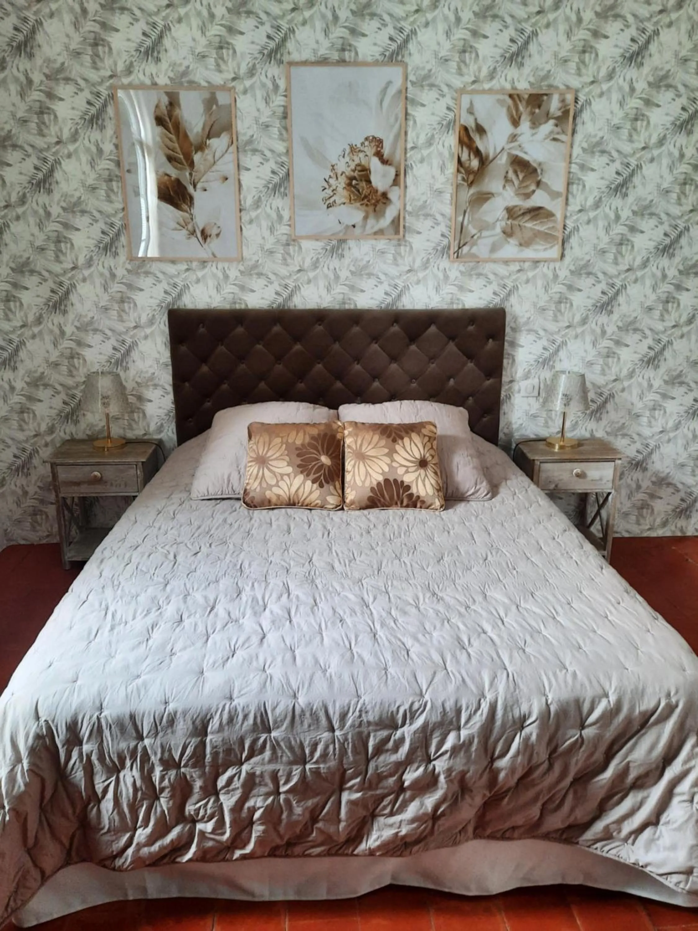 Bedroom, Bed in Chambres d'hôtes Belle Vigneronne