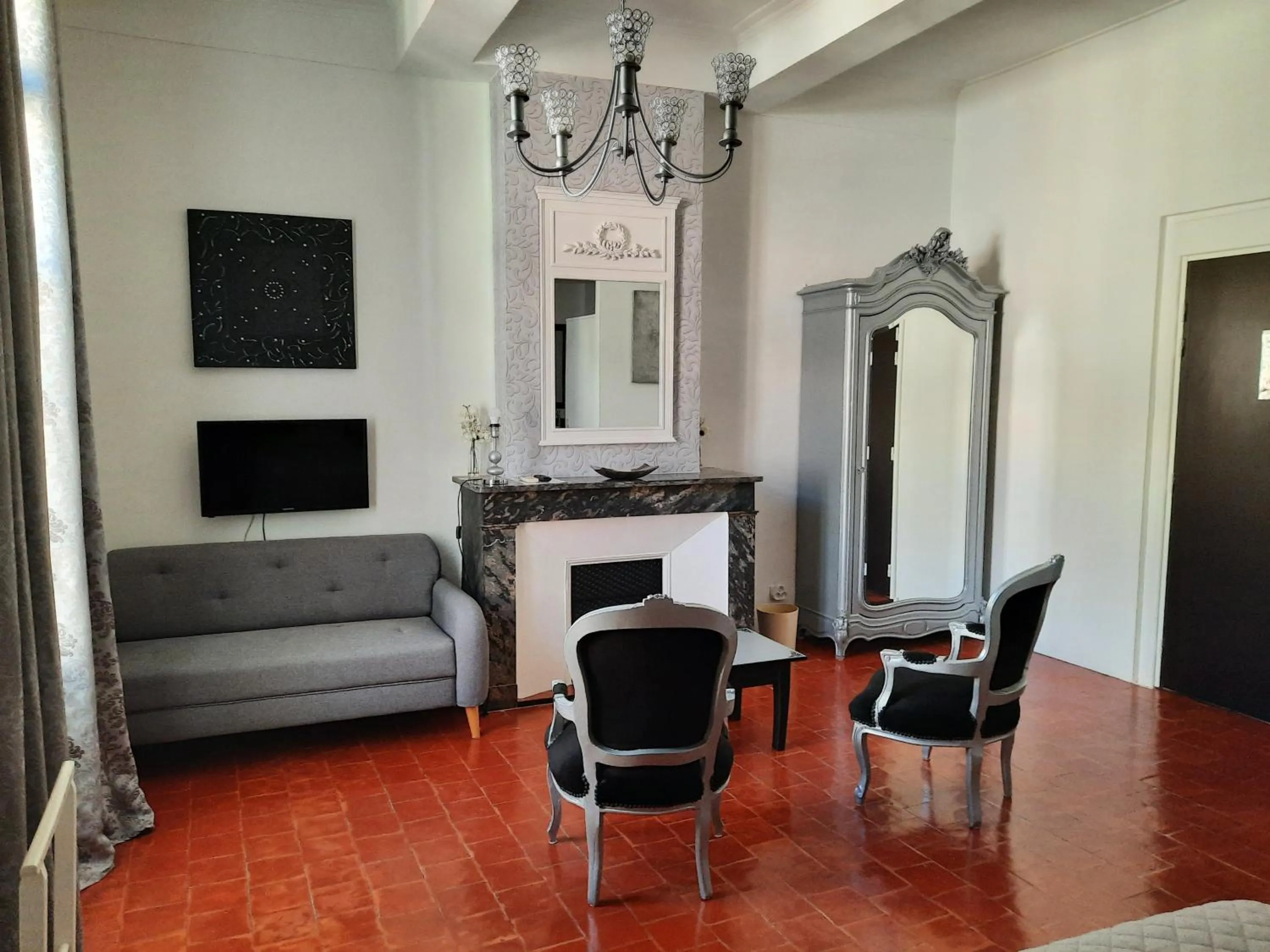 Seating area in Chambres d'hôtes Belle Vigneronne