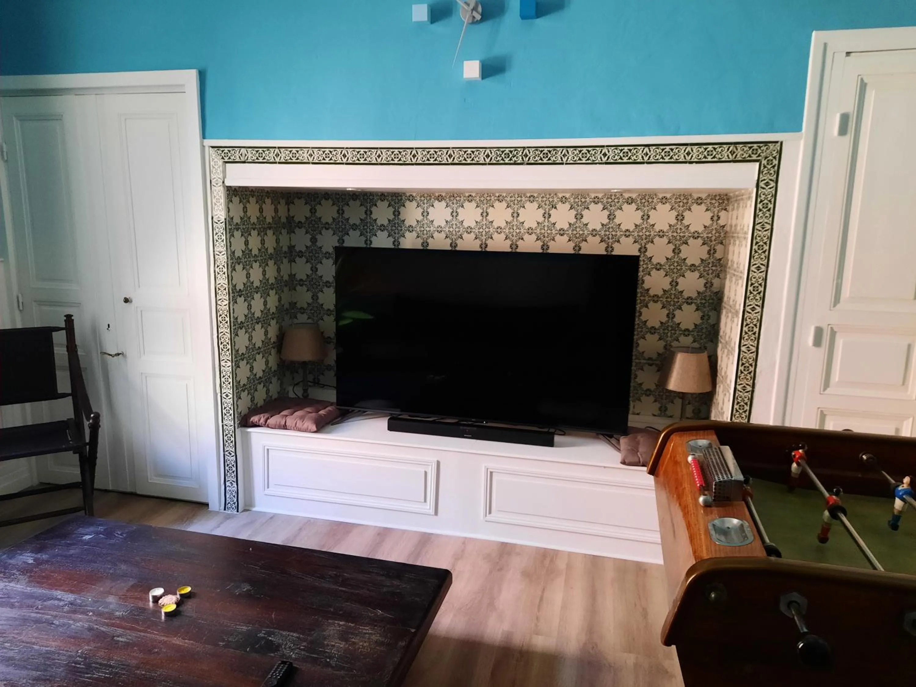 Communal lounge/ TV room in Chambres d'hôtes Belle Vigneronne