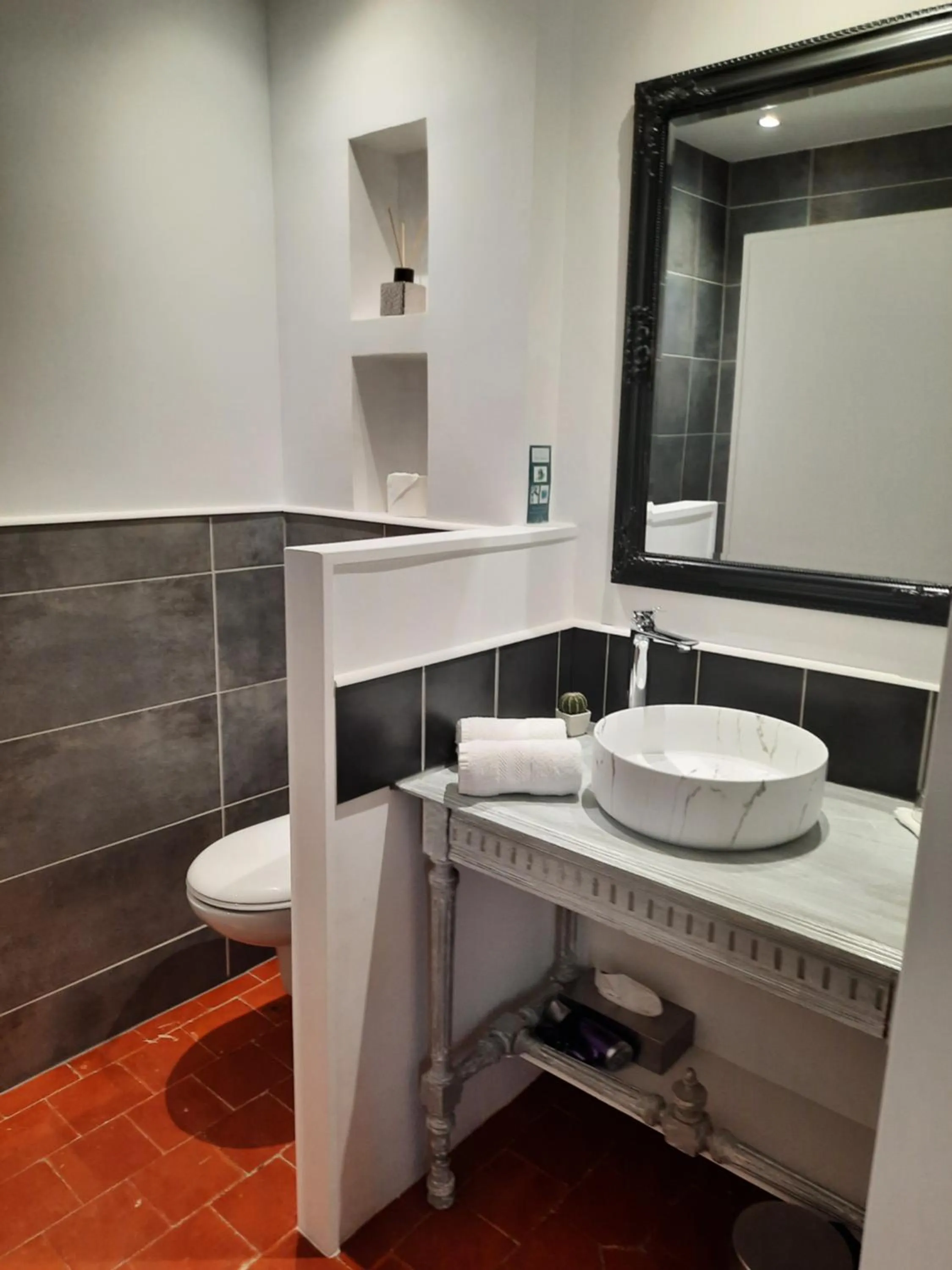 Bathroom in Chambres d'hôtes Belle Vigneronne