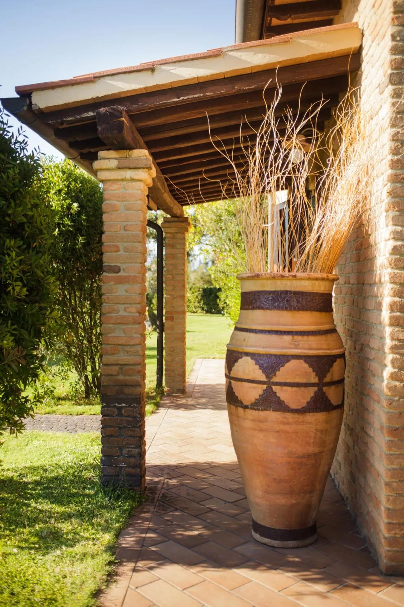 Decorative detail in Tenuta dei Principi