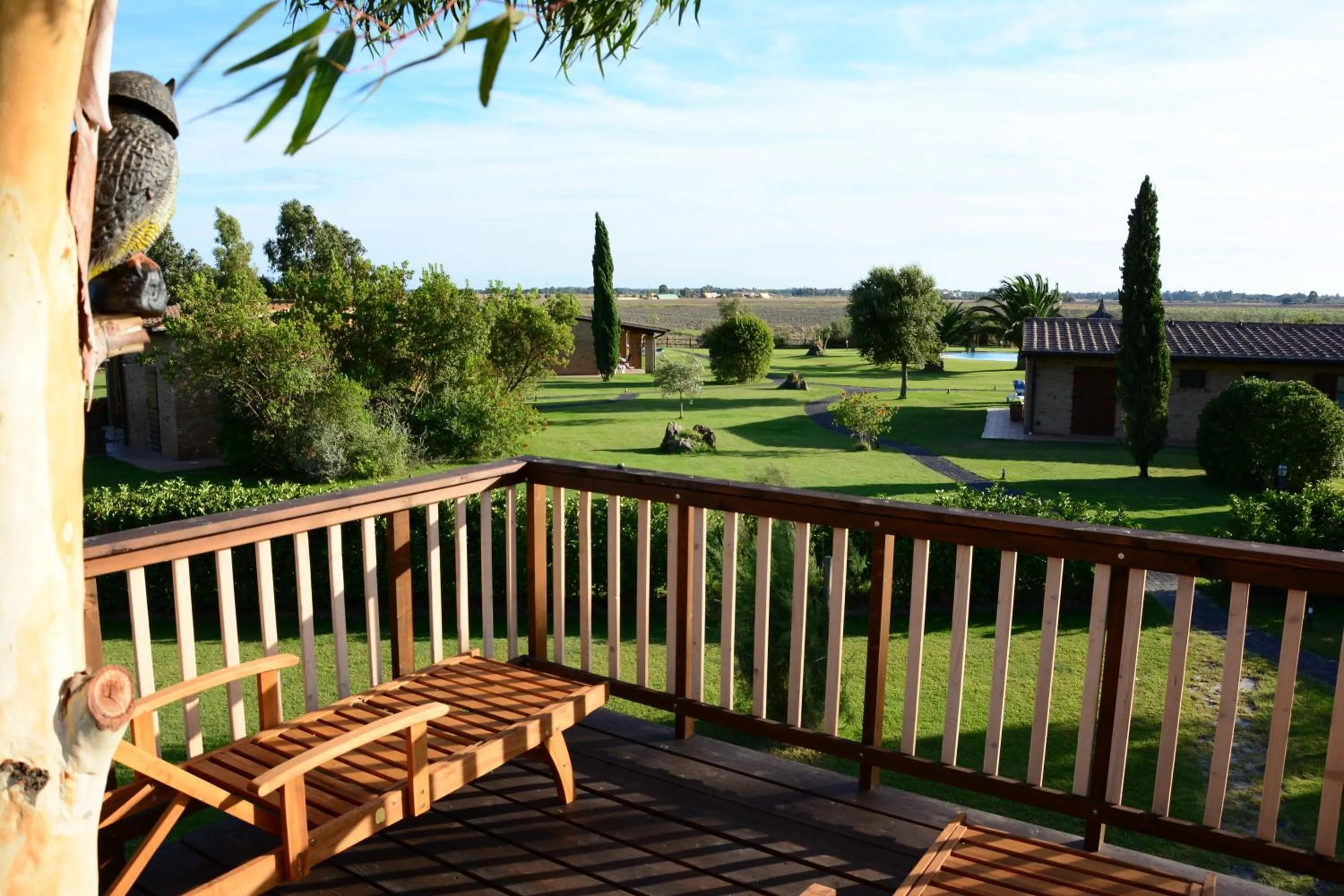 Garden view in Tenuta dei Principi