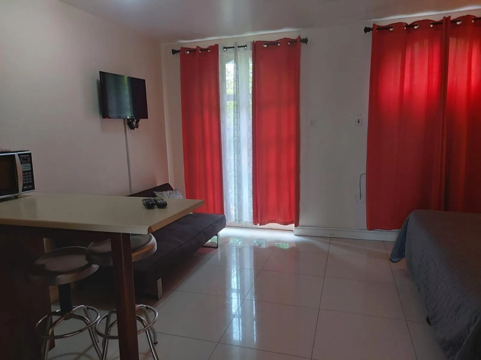 Seating area in Deluxe SandCastles Condos