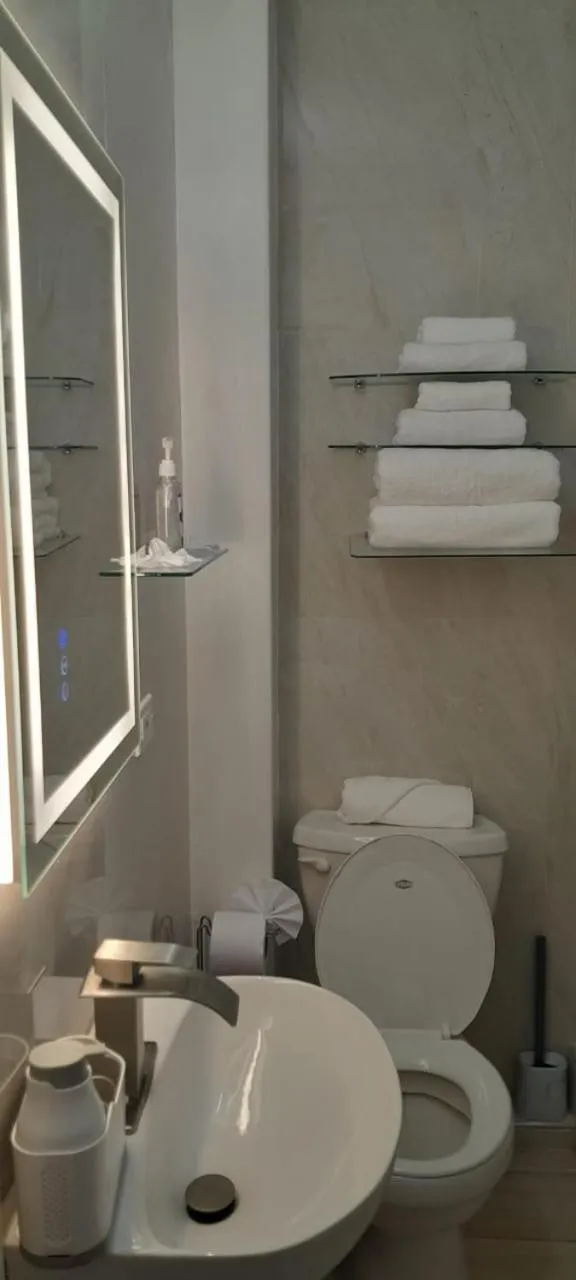 Toilet in Deluxe SandCastles Condos