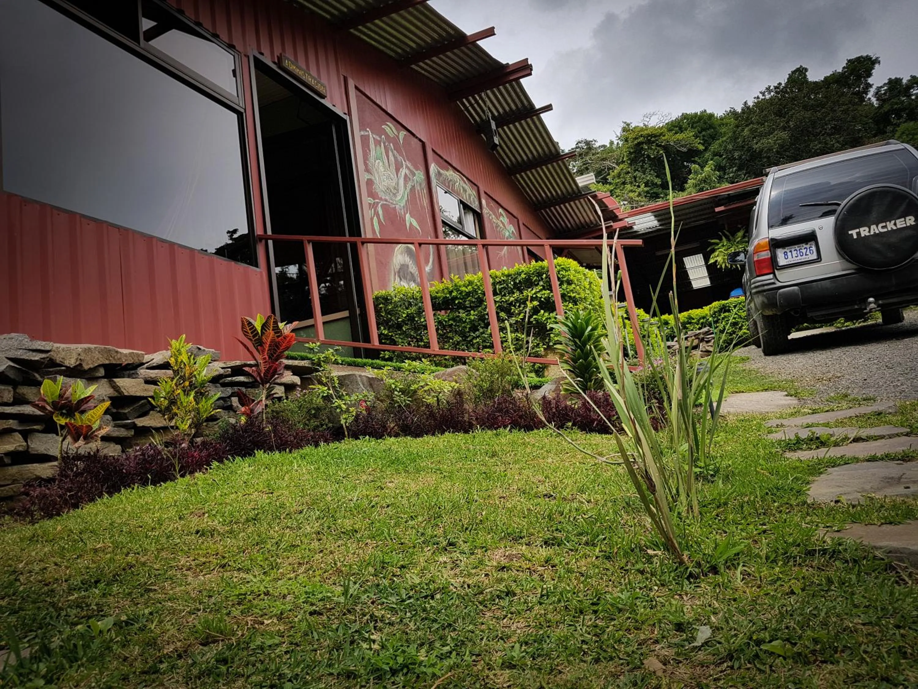 Decorative detail in Greemount Hotel