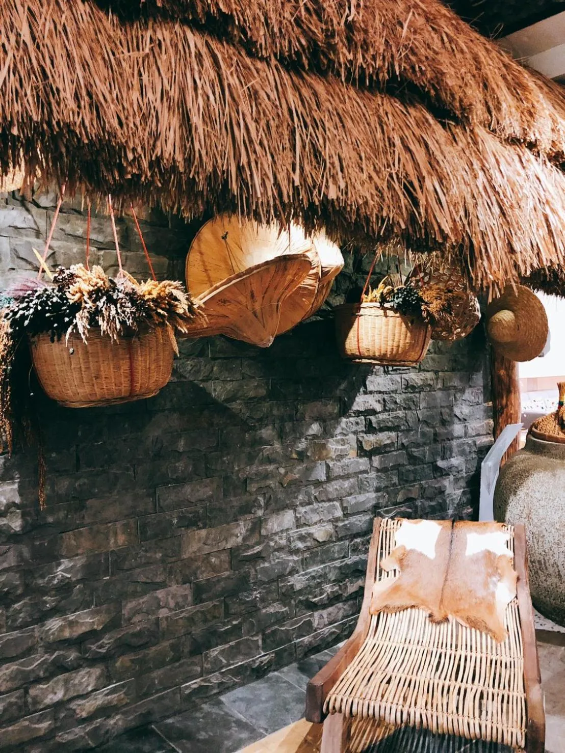 Lobby or reception in Ita taiwan indigenous cultural resort