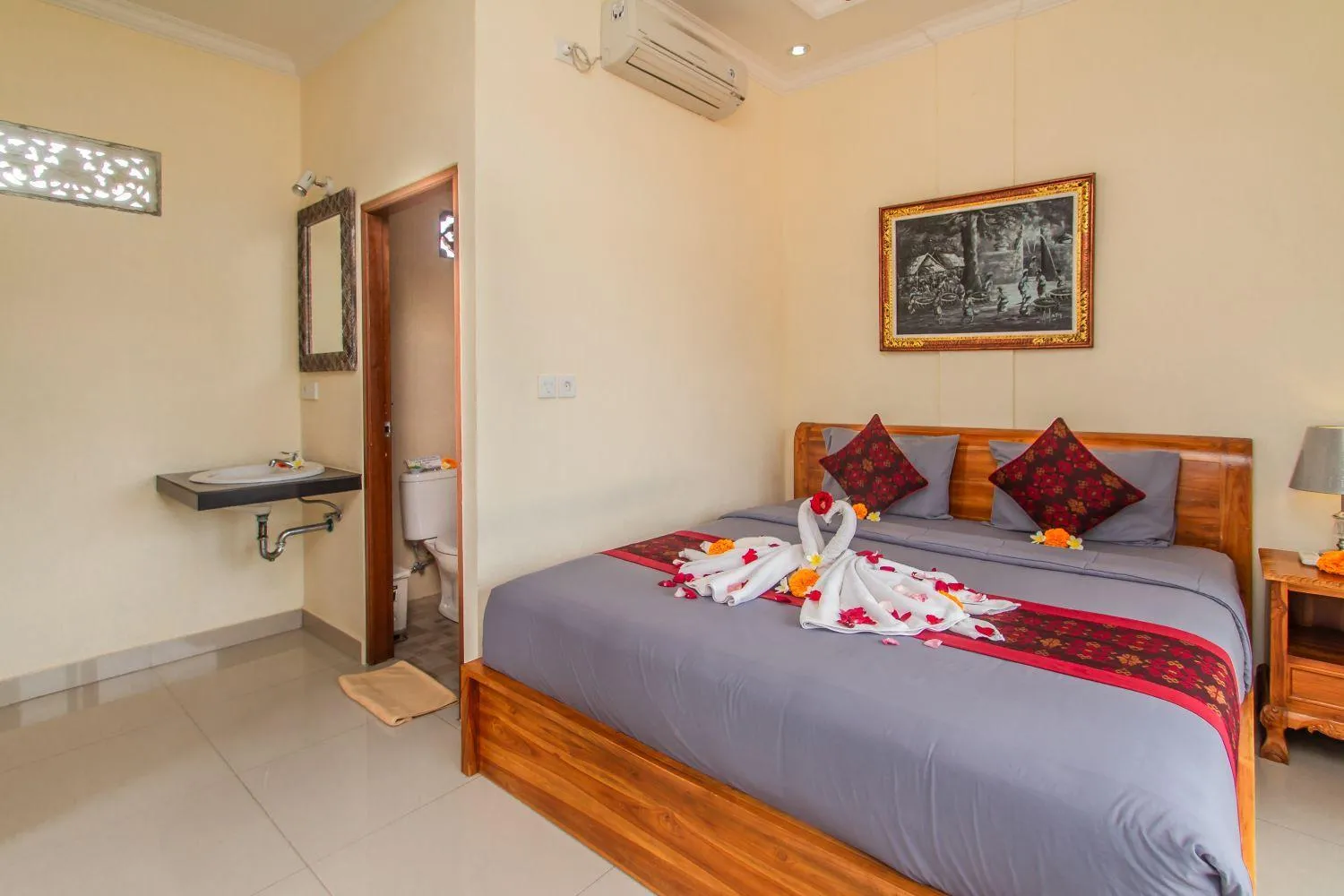 Bed in Umah Anila