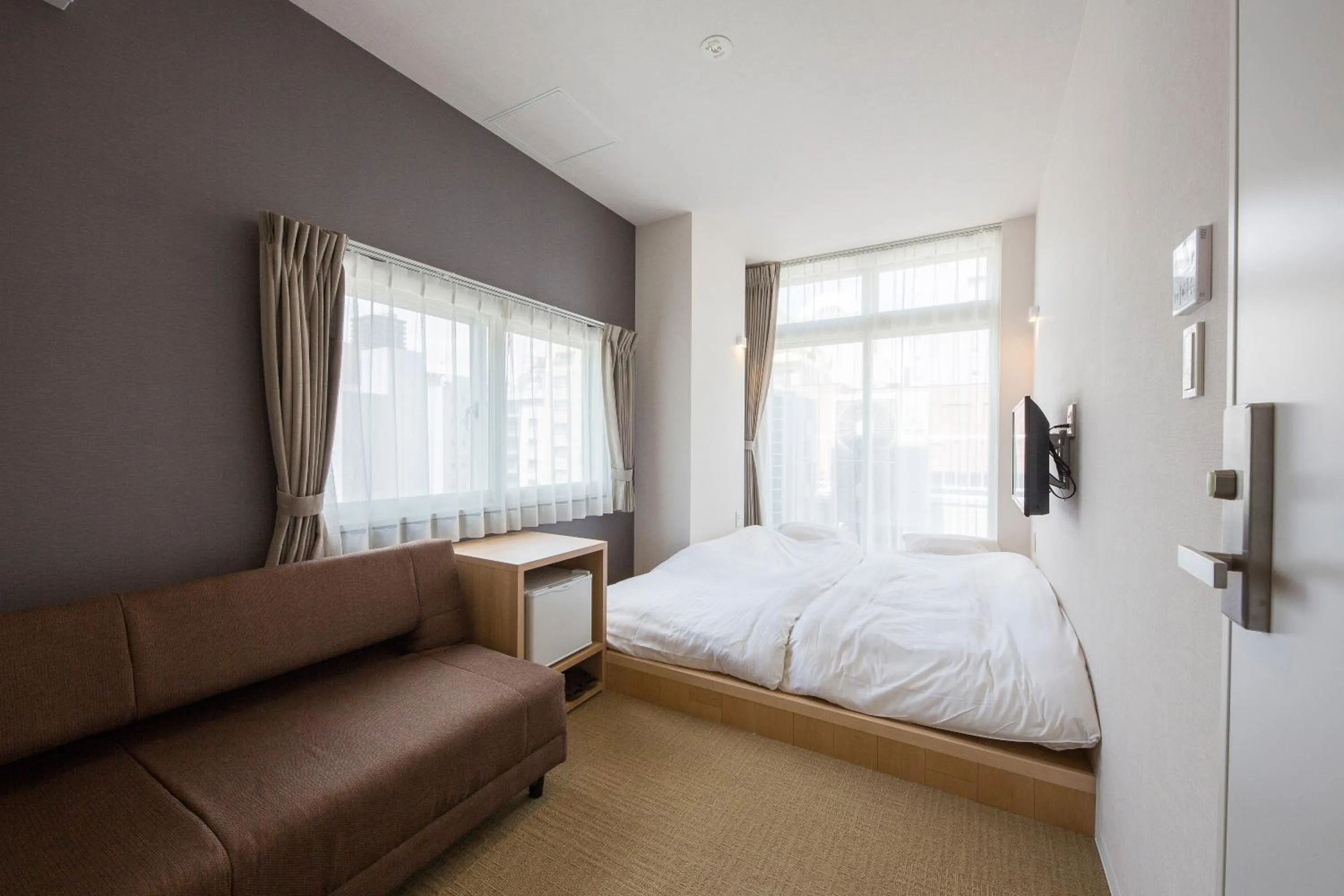 Photo of the whole room in Grids Sapporo Hotel&Hostel