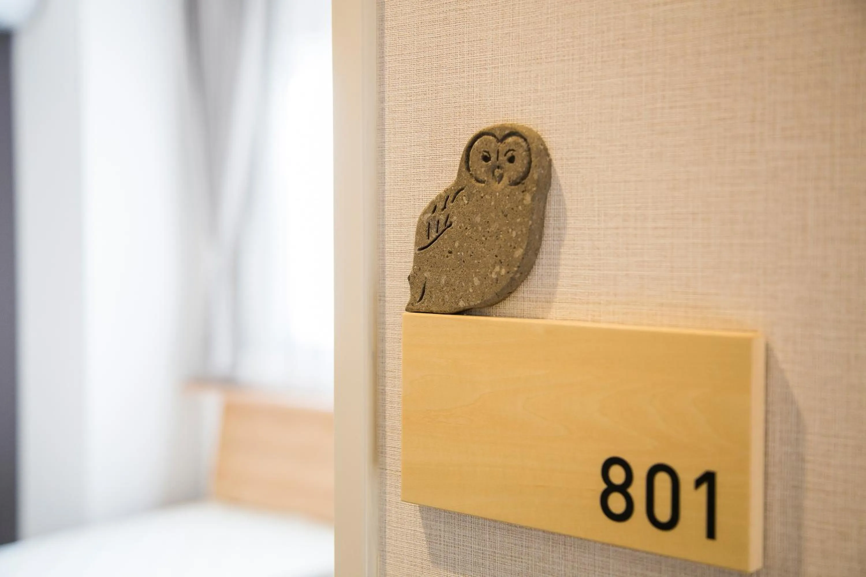 Decorative detail, Logo/Certificate/Sign/Award in Grids Sapporo Hotel&Hostel