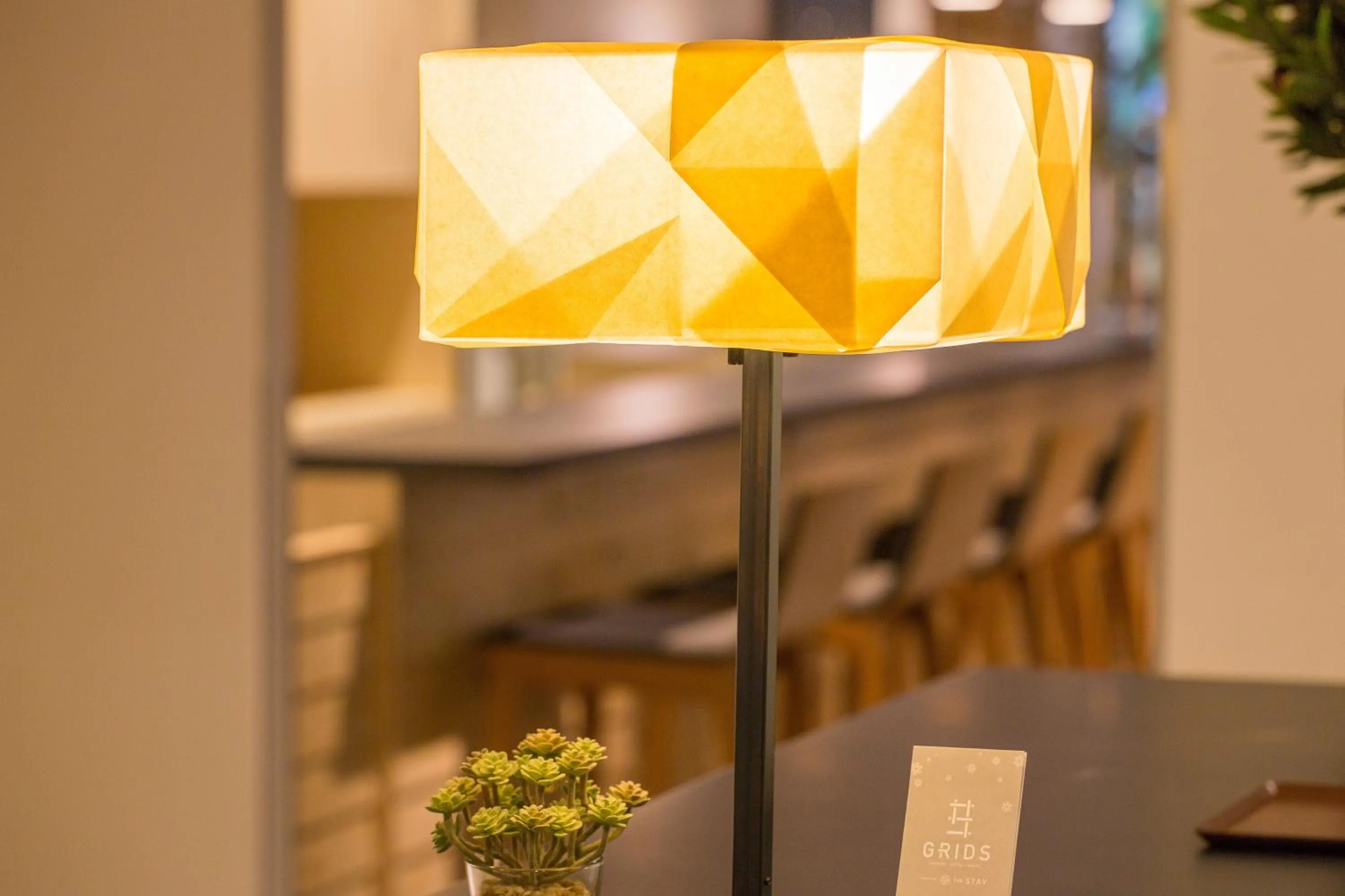 Decorative detail in Grids Sapporo Hotel&Hostel