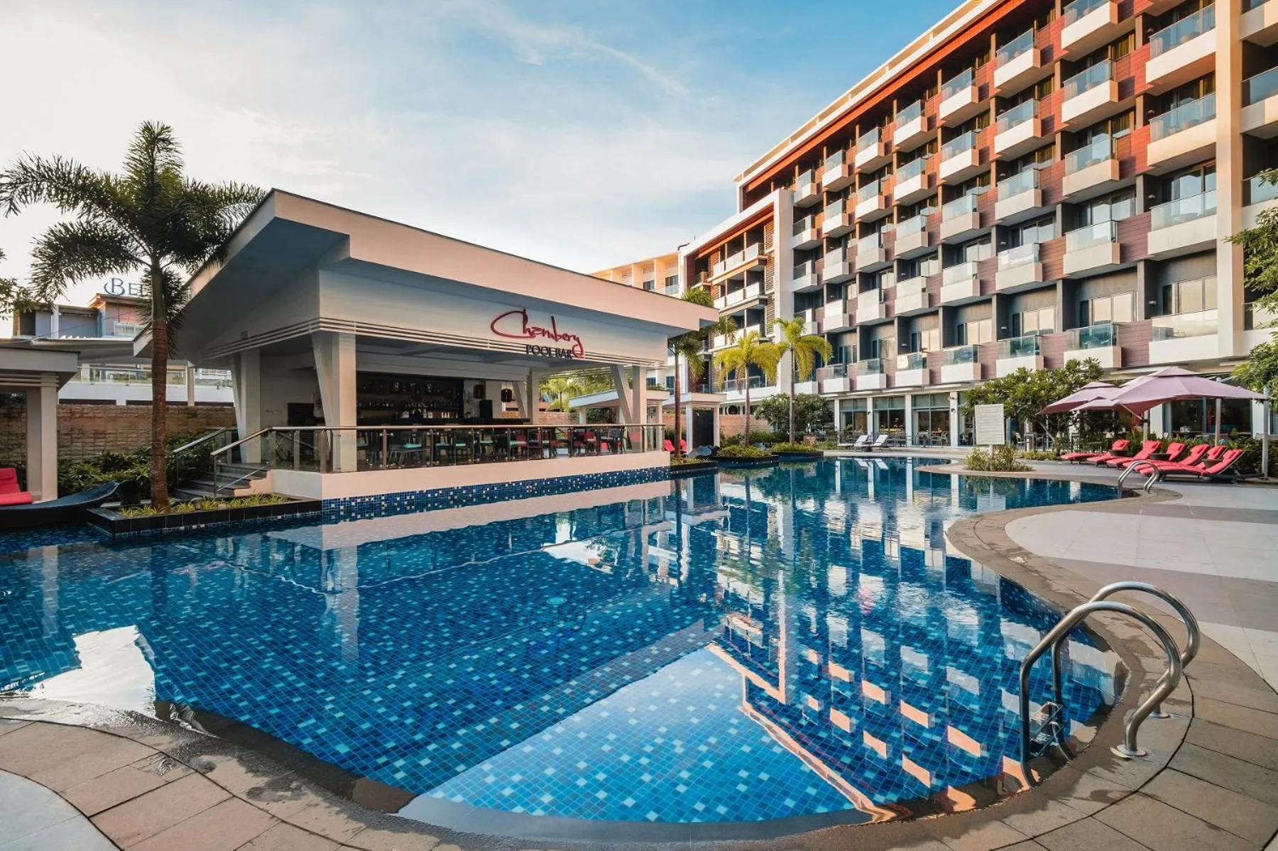 Swimming pool in Savoy Hotel Boracay near Newcoast Beach
