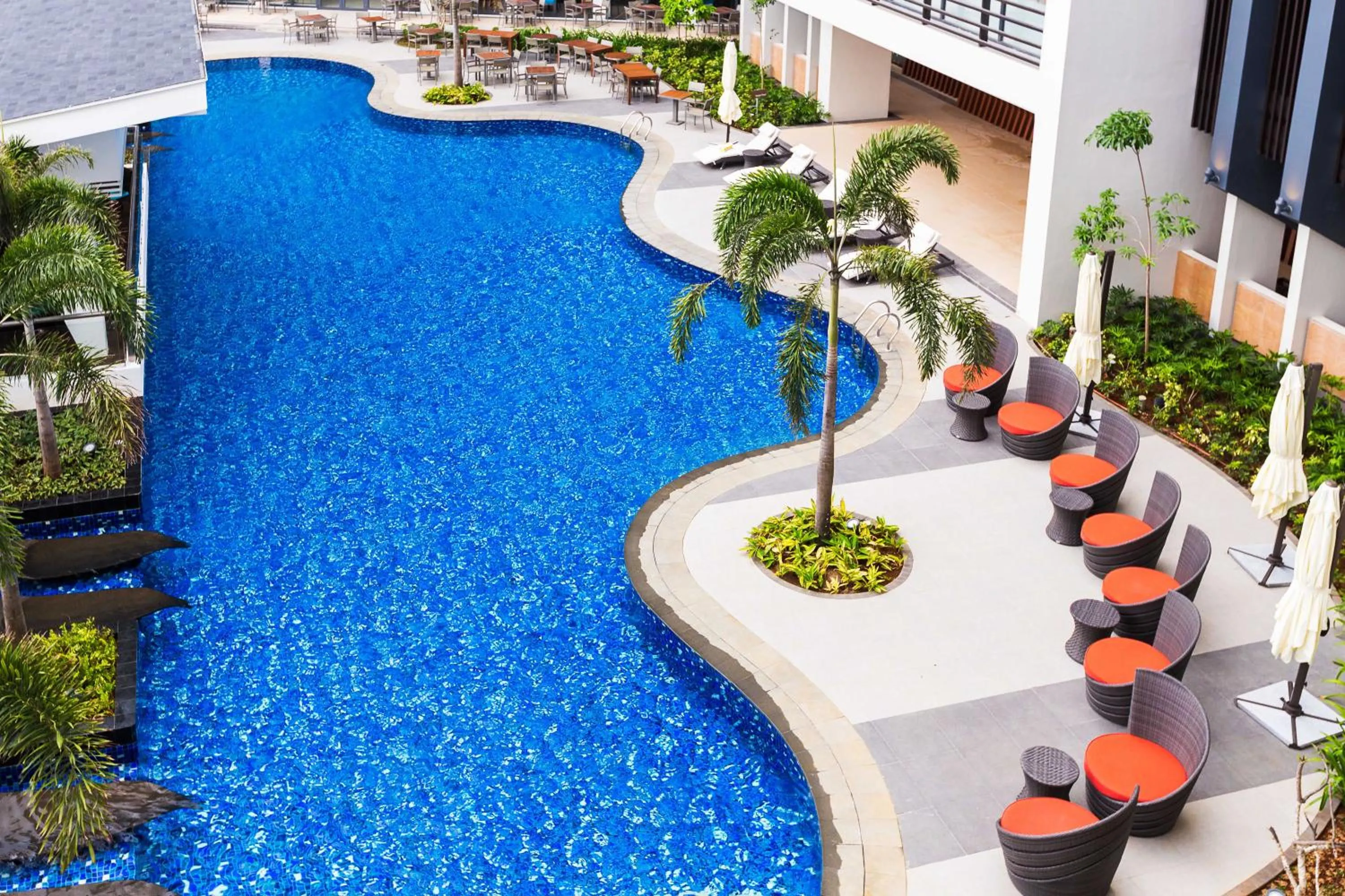 Swimming pool in Savoy Hotel Boracay near Newcoast Beach
