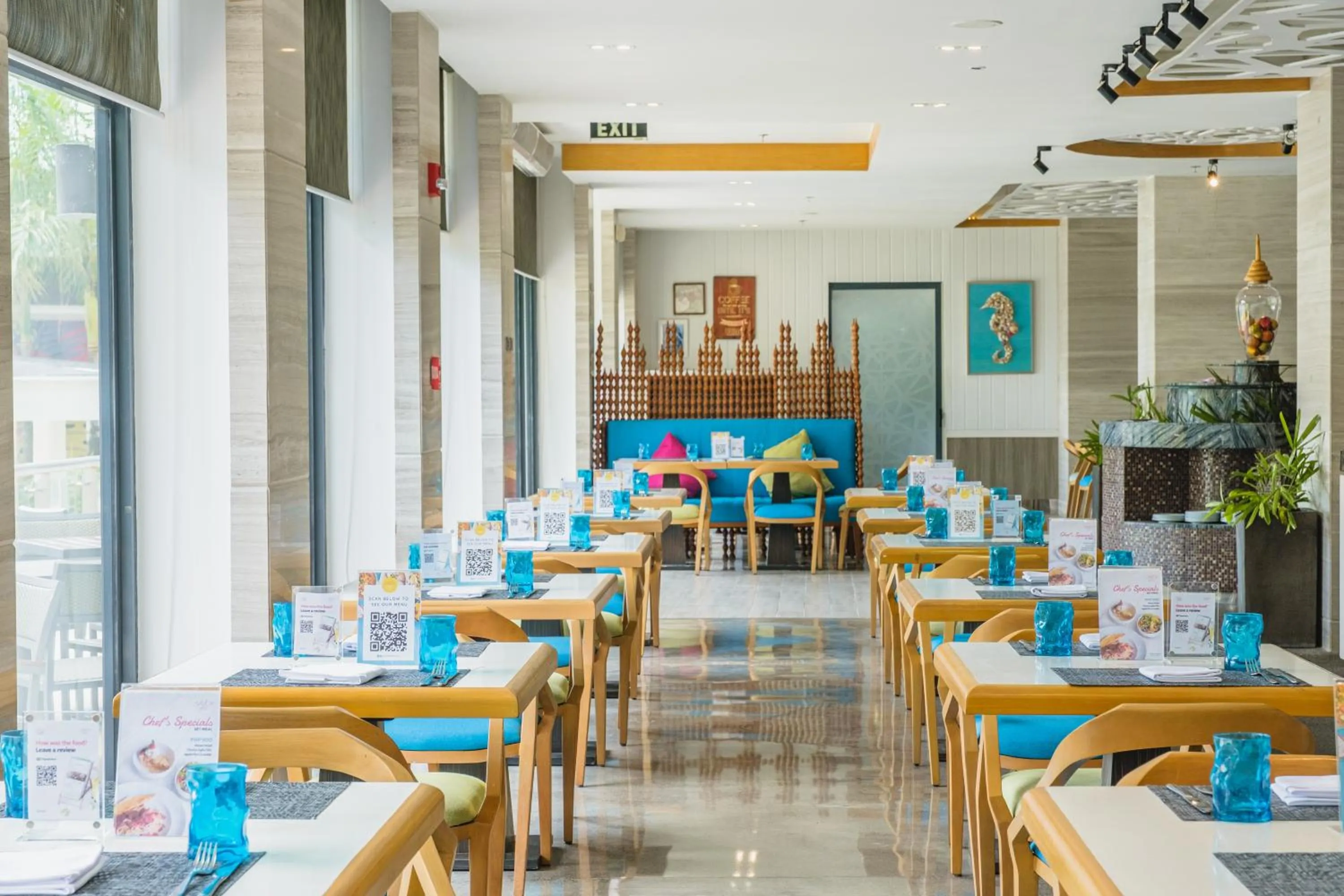 Restaurant/places to eat in Savoy Hotel Boracay near Newcoast Beach