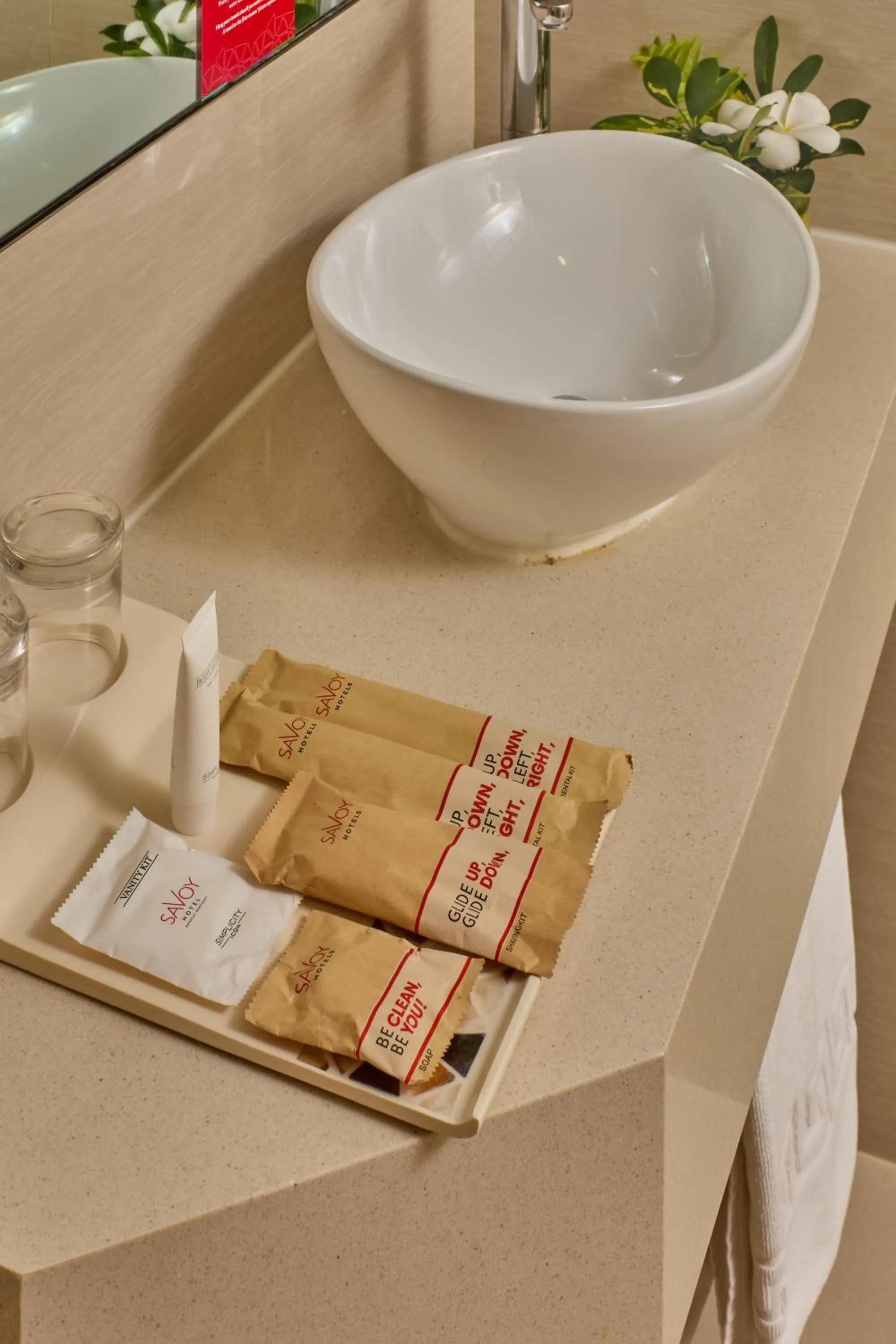 Bathroom in Savoy Hotel Boracay near Newcoast Beach