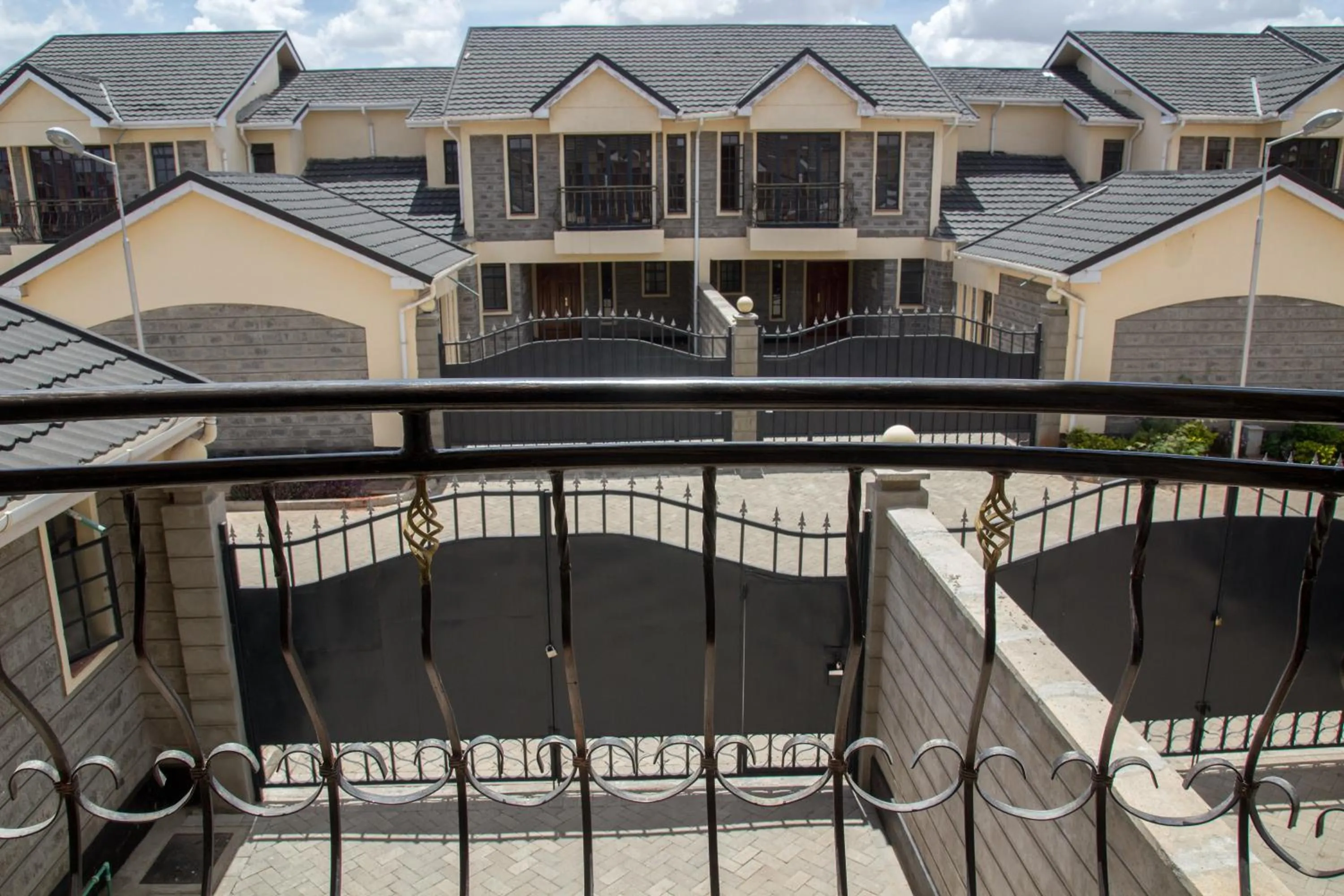 Street view in Nairobi Airport Apartments