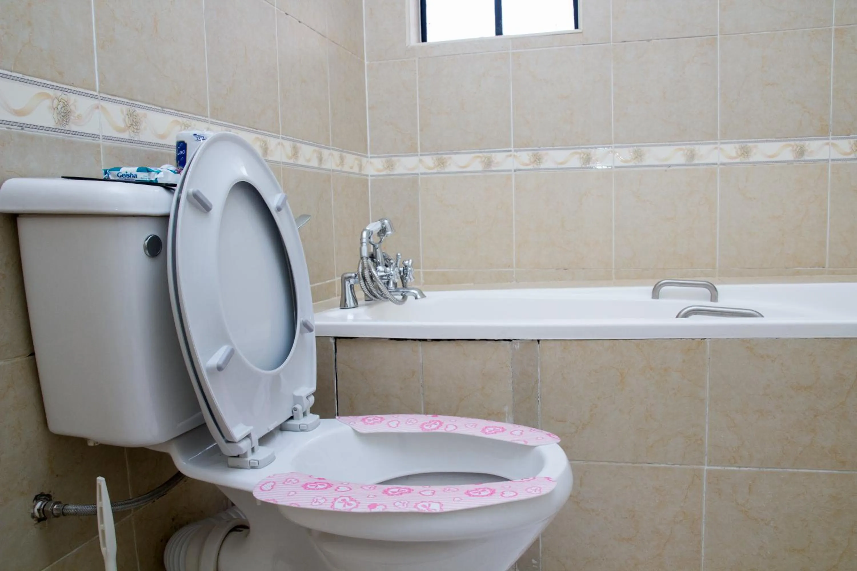 Bathroom in Nairobi Airport Apartments