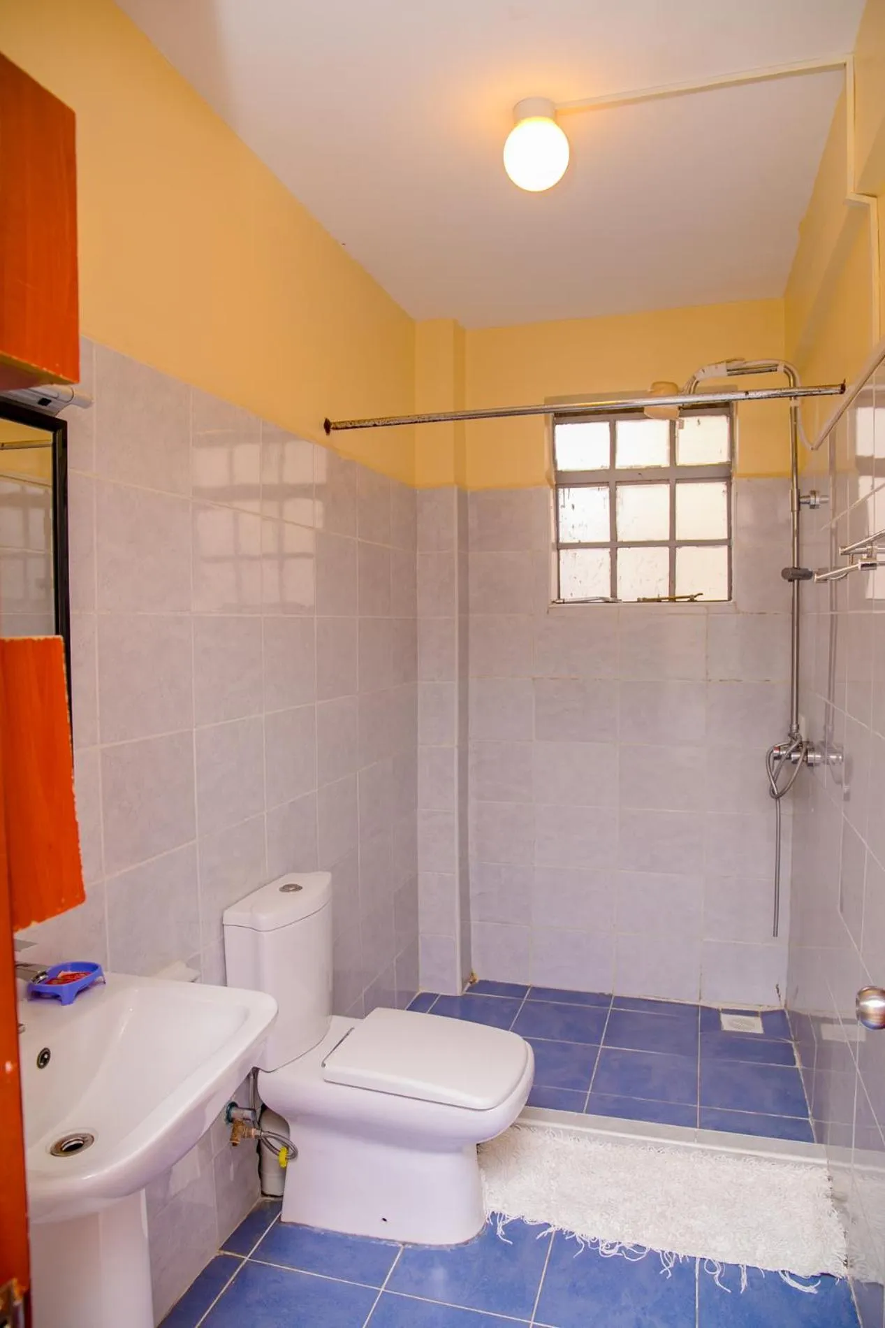 Shower in Nairobi Airport Apartments