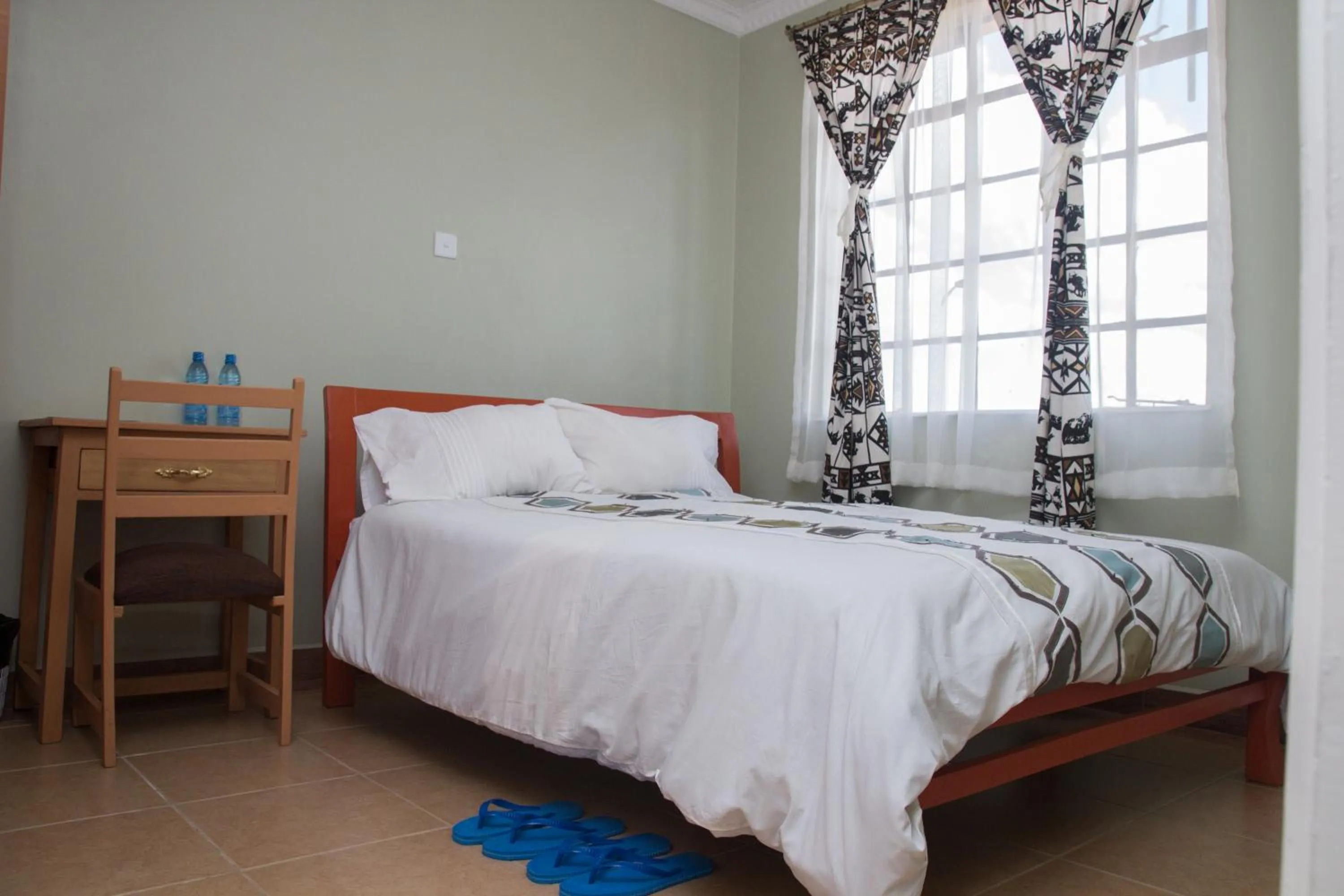 Bed in Nairobi Airport Apartments