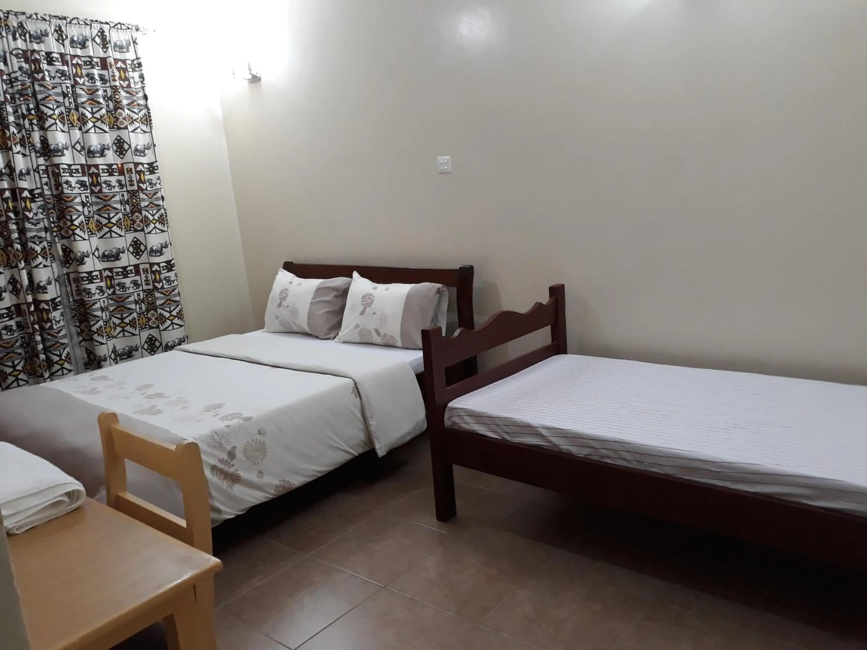Bed in Nairobi Airport Apartments