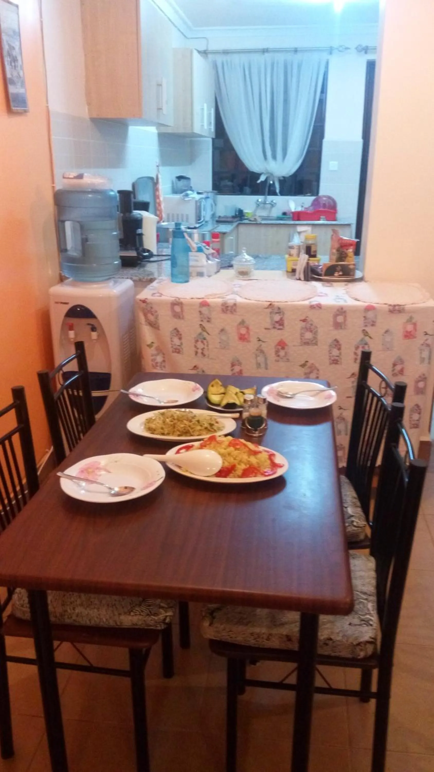 Dinner in Nairobi Airport Apartments