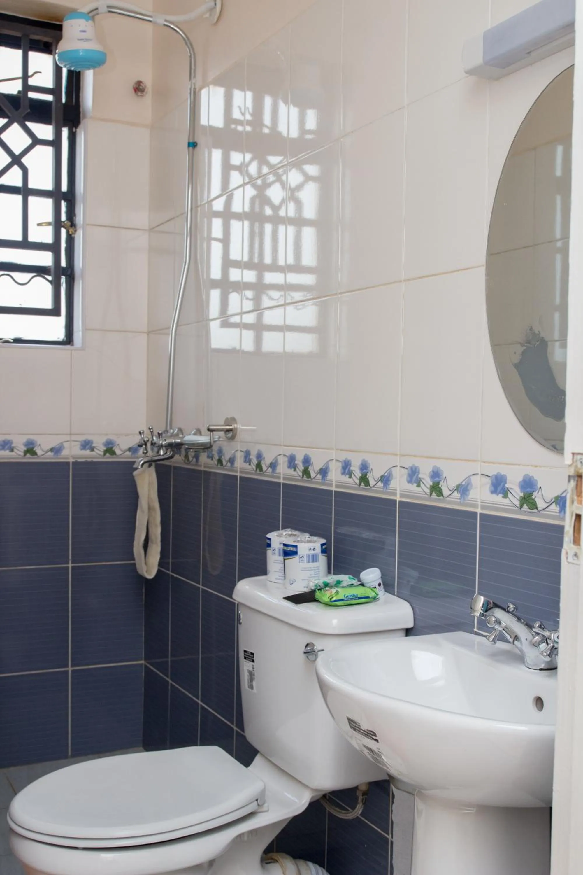 Bathroom in Nairobi Airport Apartments