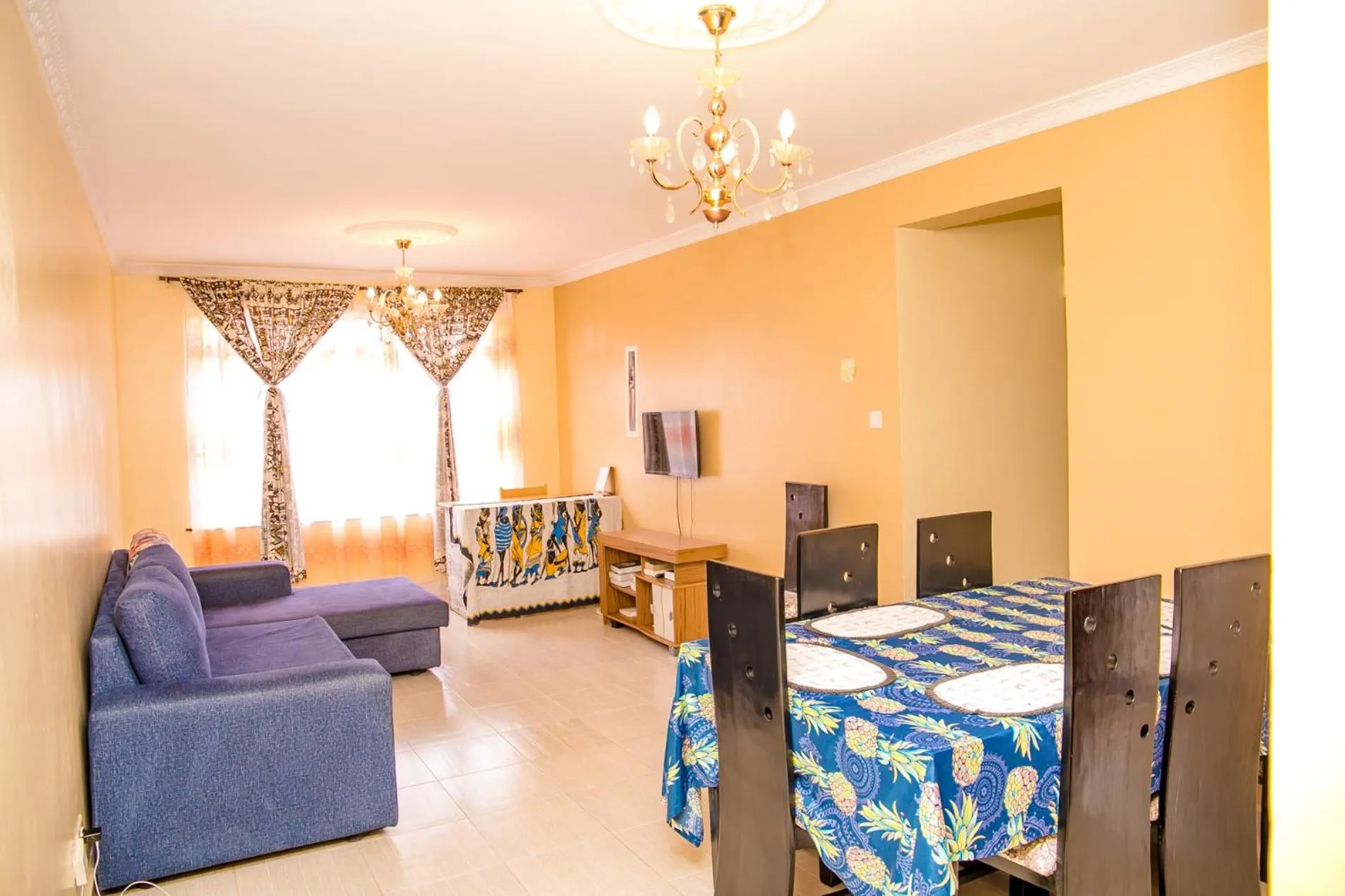 TV and multimedia in Nairobi Airport Apartments