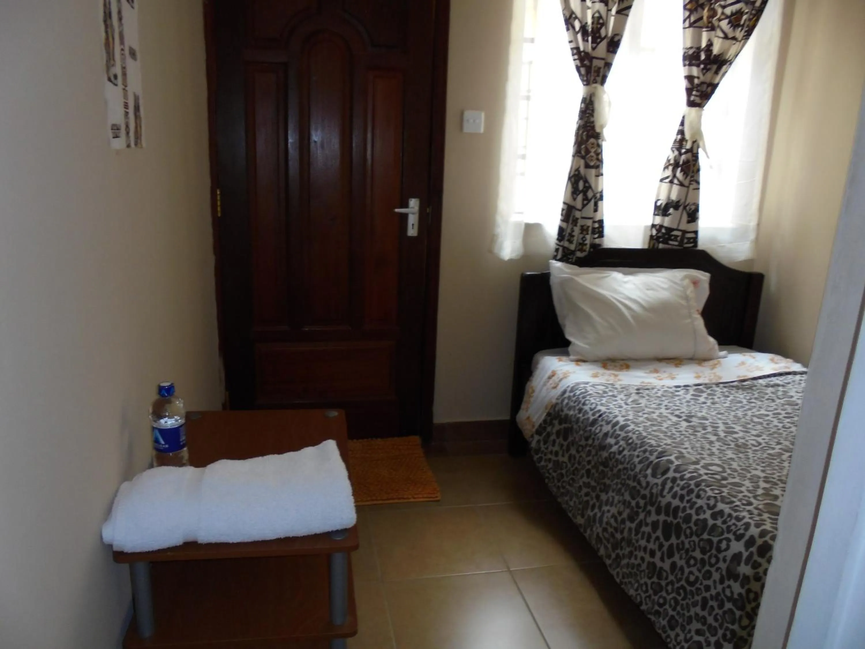 Bed in Nairobi Airport Apartments