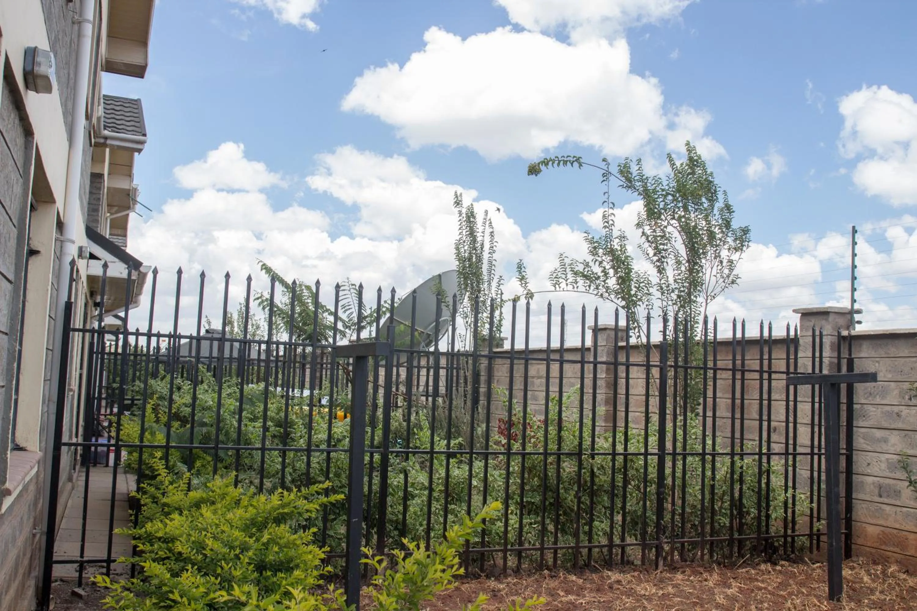 Garden in Nairobi Airport Apartments