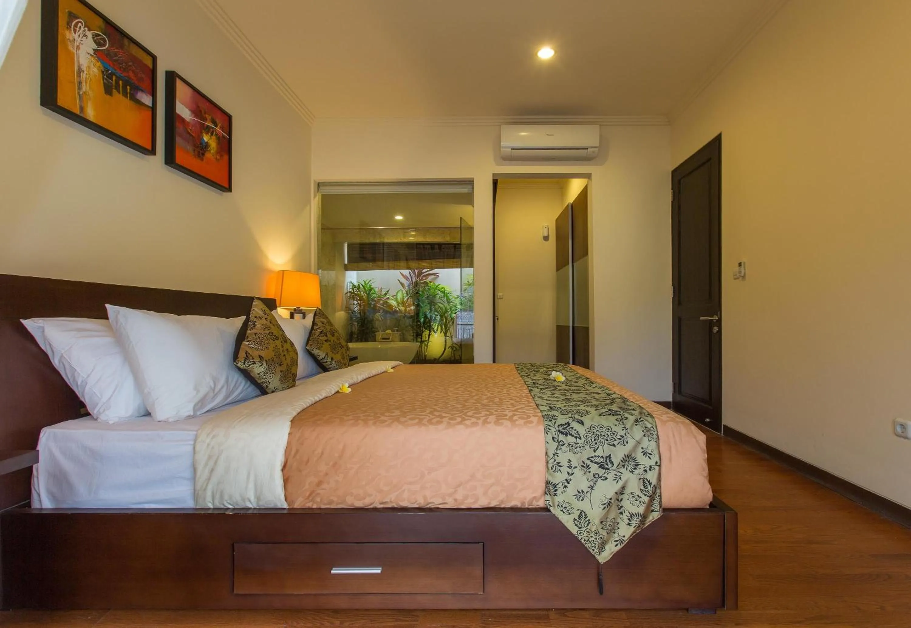 Bed in The Reika Villas by Nagisa Bali