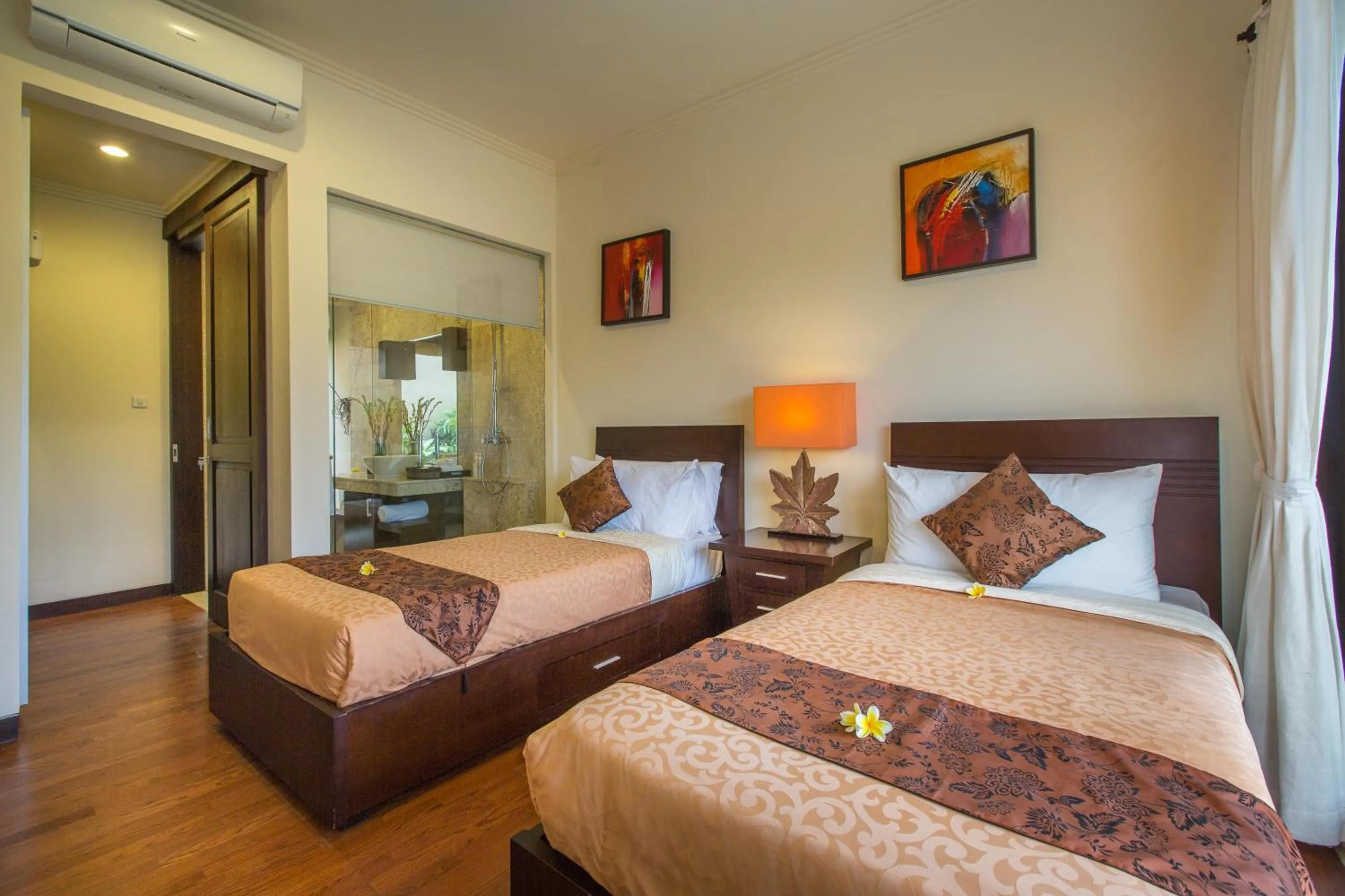 Bed in The Reika Villas by Nagisa Bali