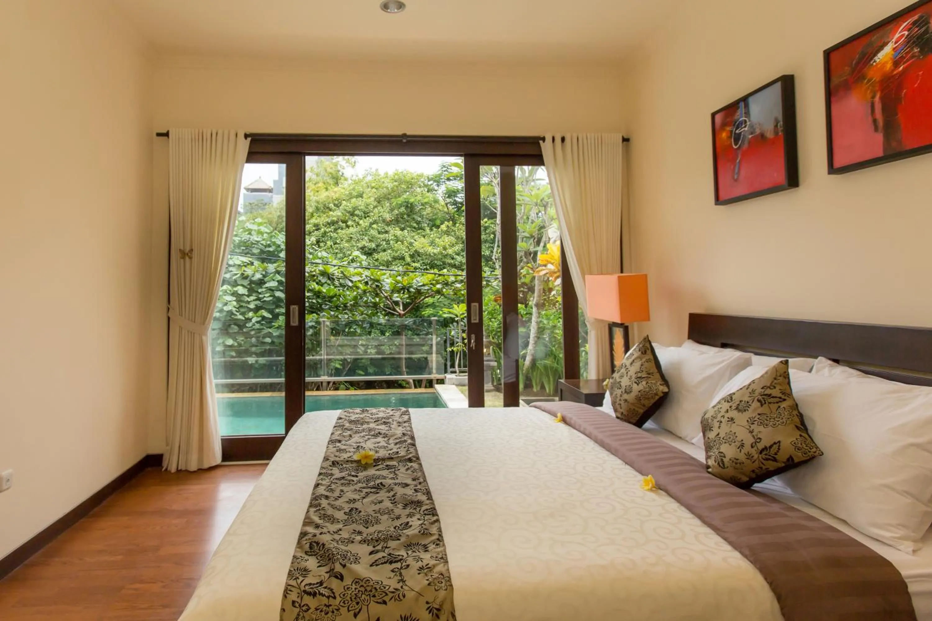 Bedroom, Bed in The Reika Villas by Nagisa Bali