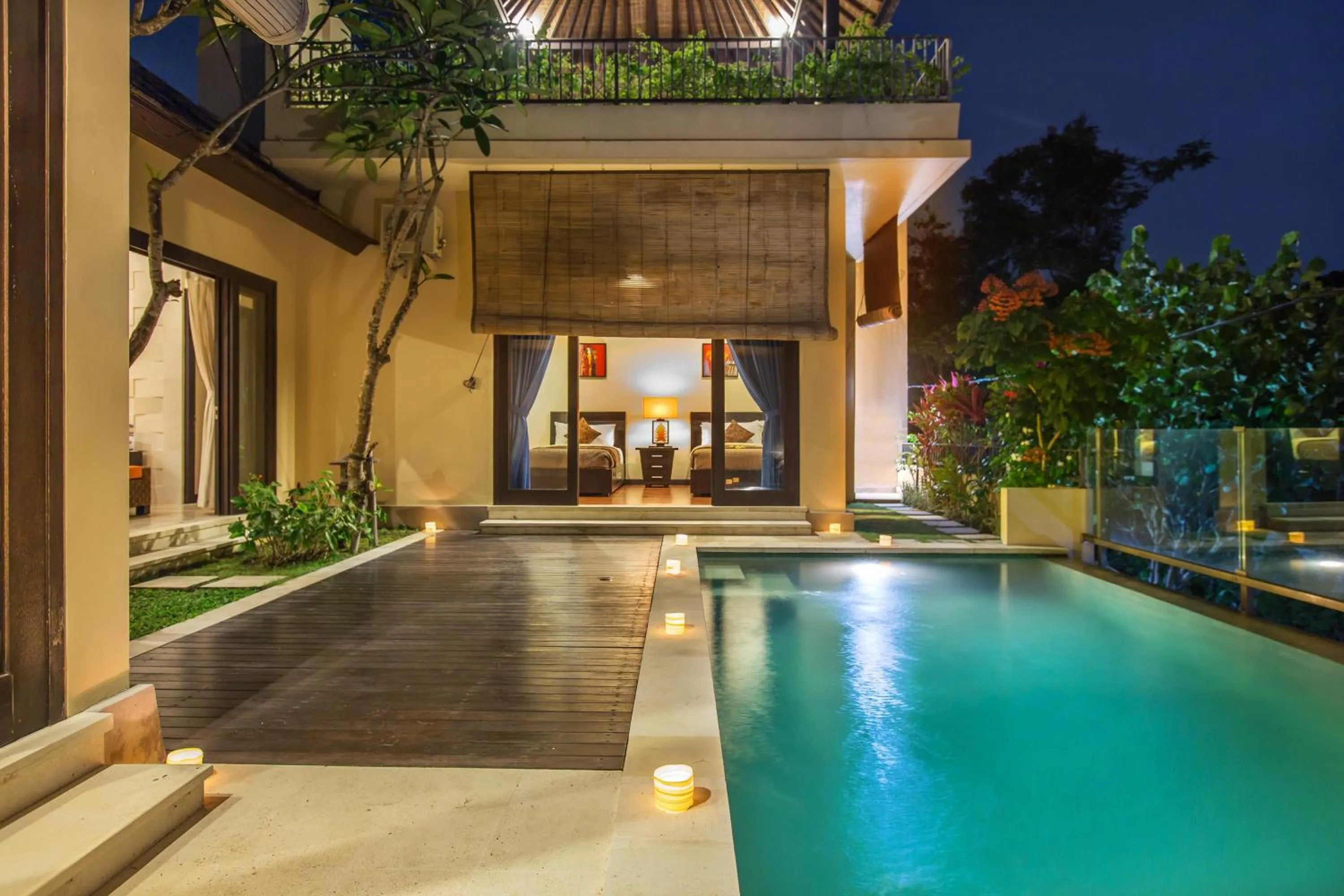 Facade/entrance in The Reika Villas by Nagisa Bali