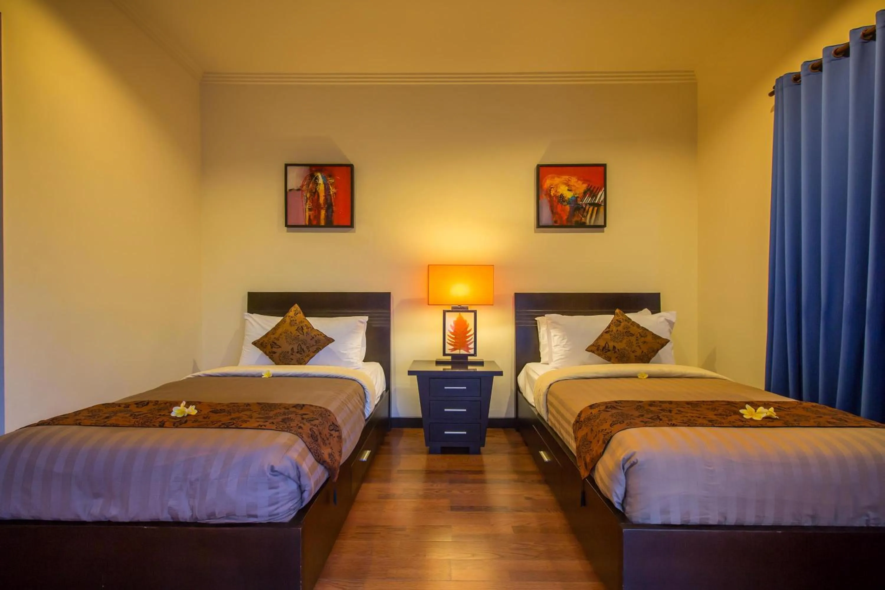 Bed in The Reika Villas by Nagisa Bali